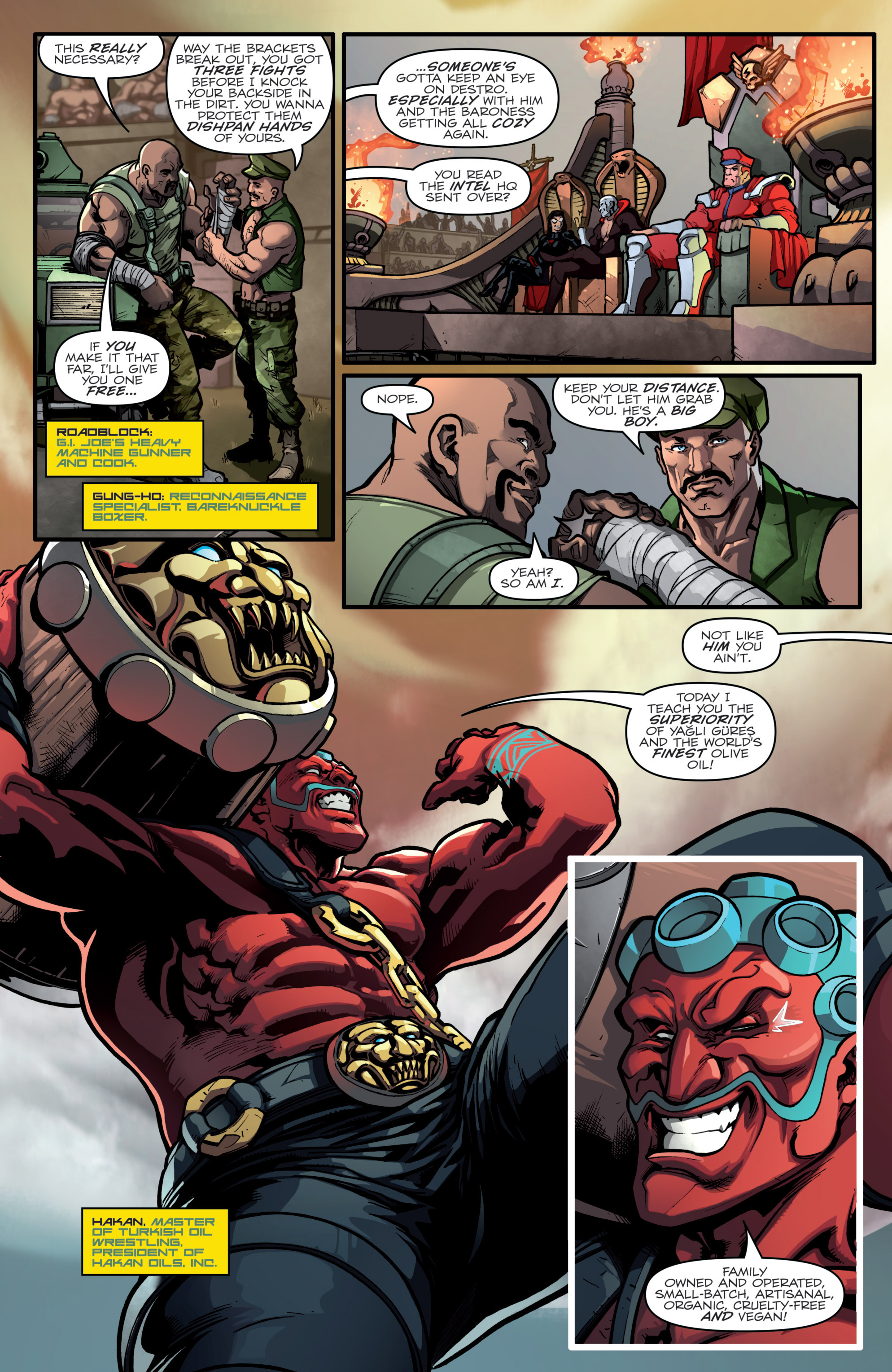 Read online Street Fighter X G.I. Joe comic -  Issue #1 - 17