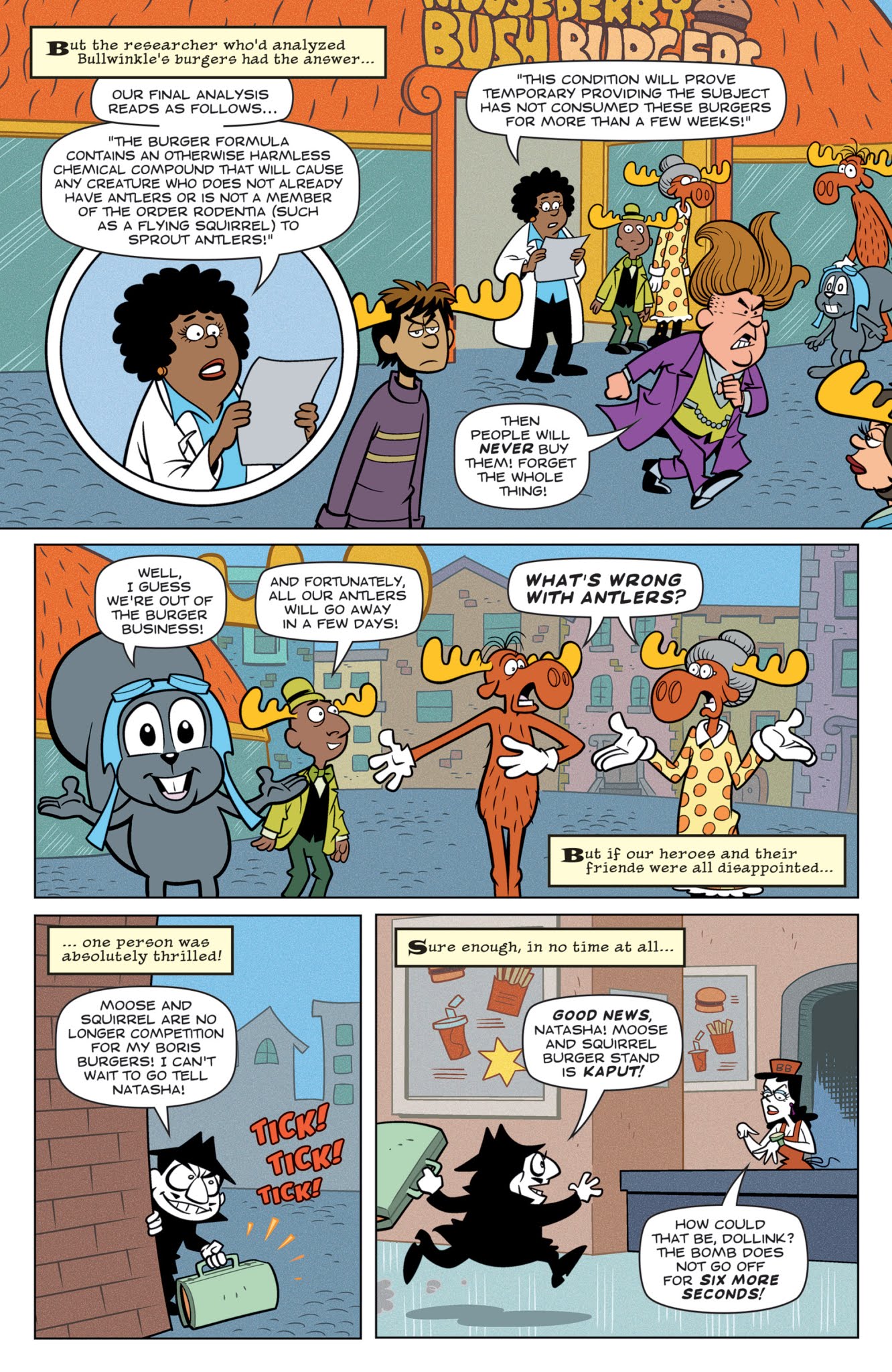 Read online Rocky and Bullwinkle comic -  Issue #4 - 21