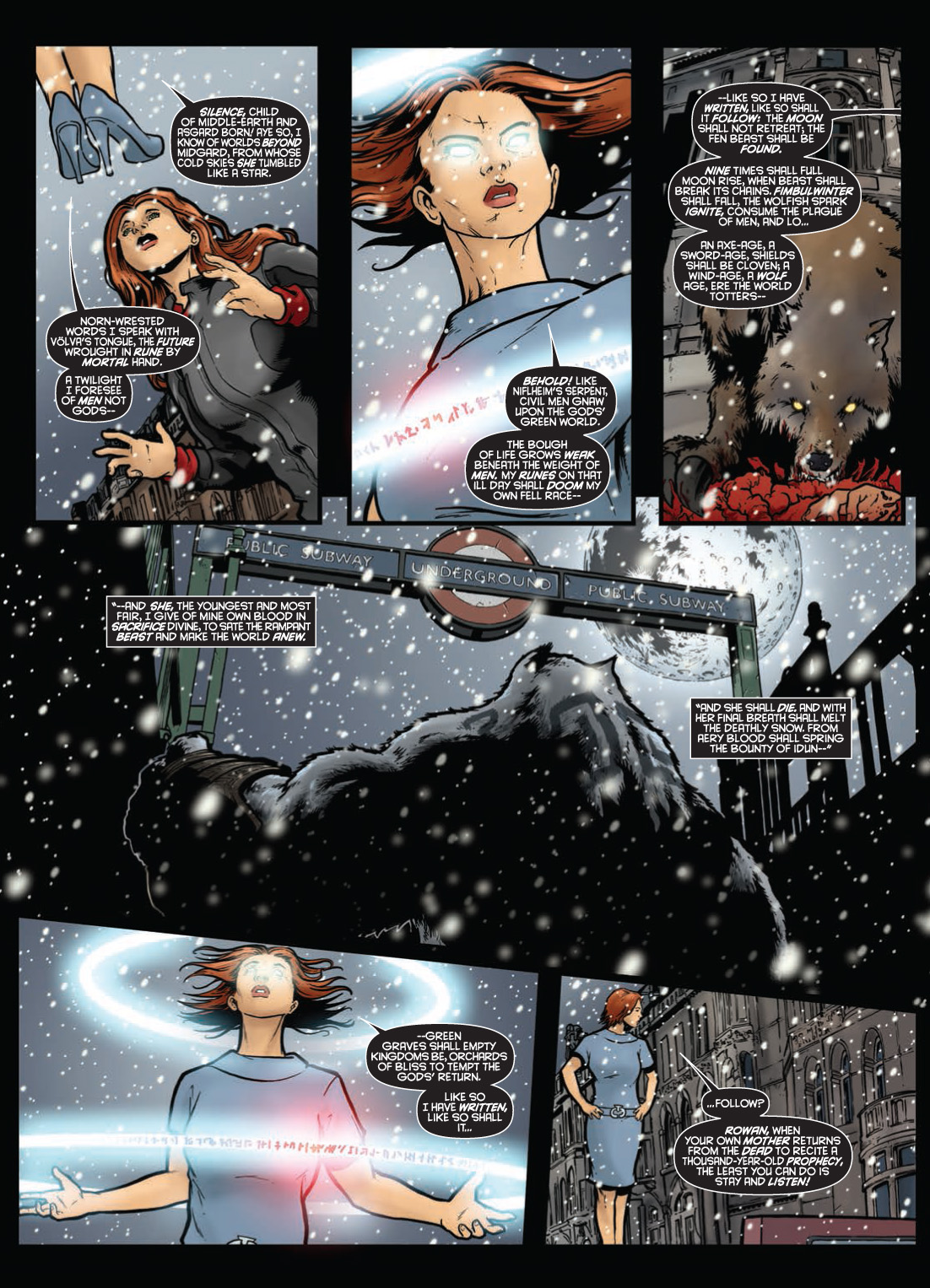 Read online Age of the Wolf comic -  Issue # TPB - 17