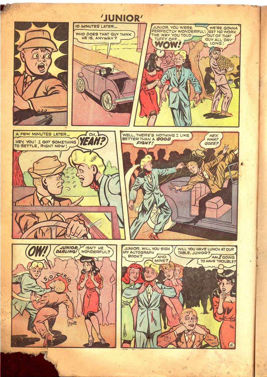 Read online Junior (1947) comic -  Issue #16 - 16