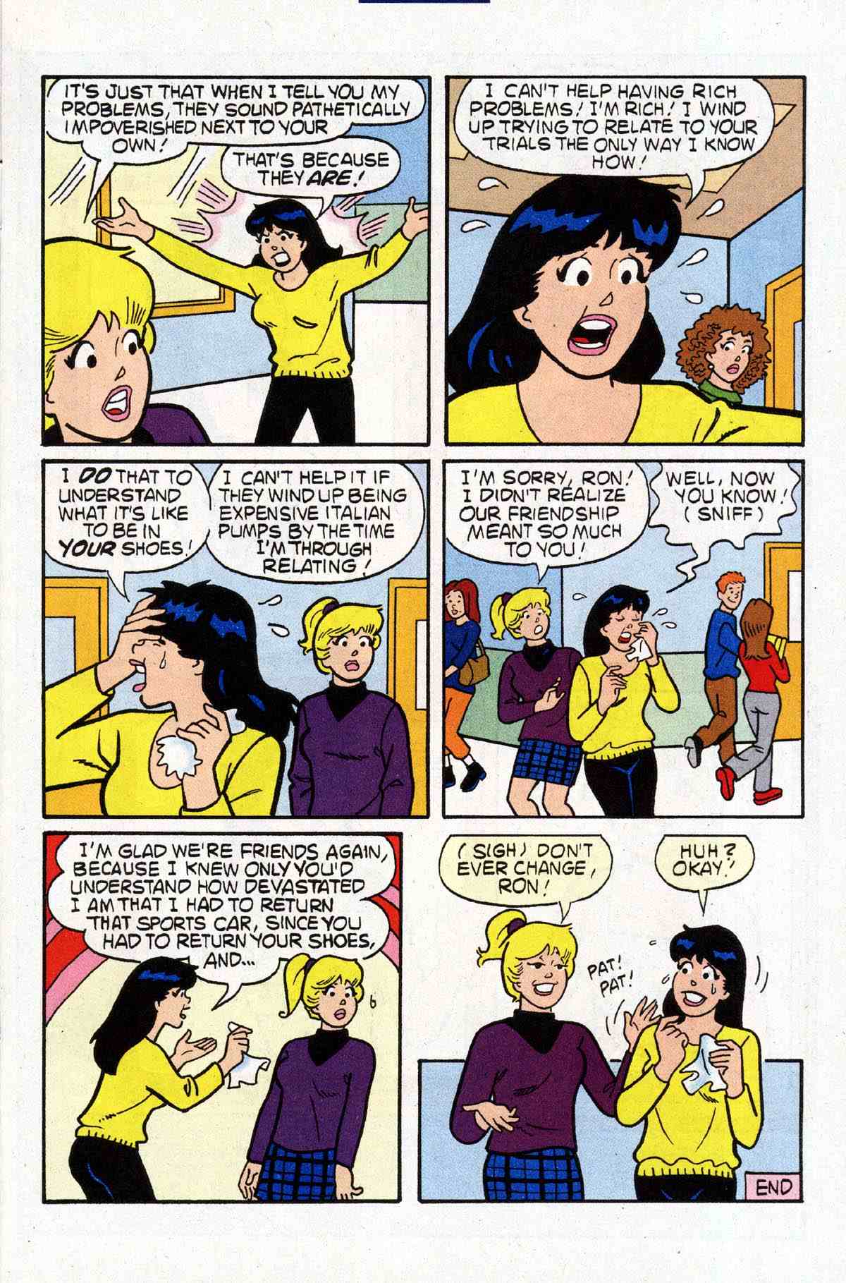 Read online Archie's Girls Betty and Veronica comic -  Issue #184 - 6