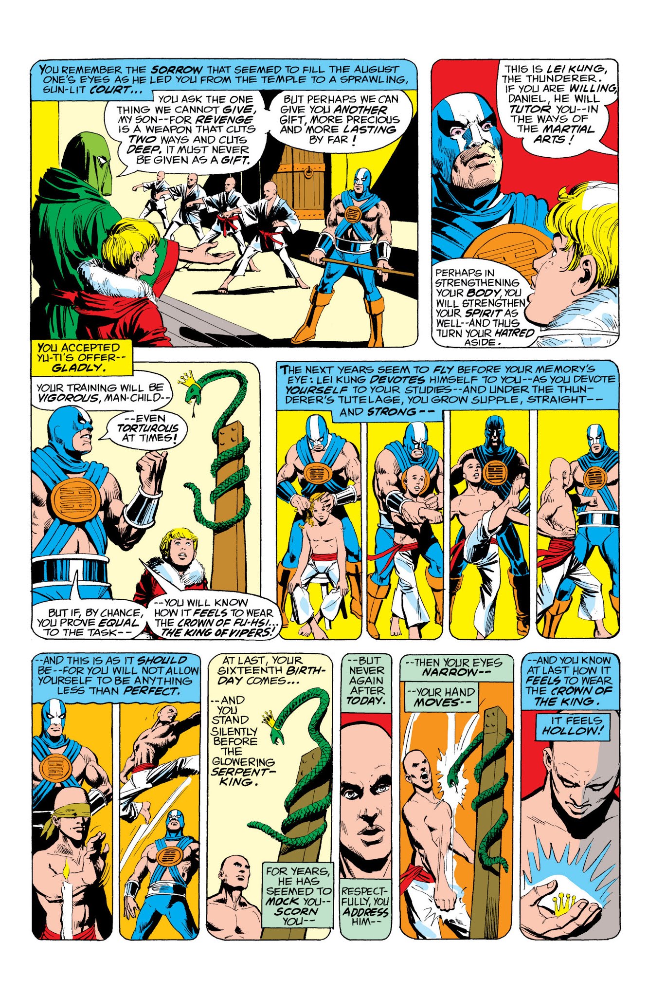 Read online Marvel Masterworks: Iron Fist comic -  Issue # TPB 1 (Part 1) - 31