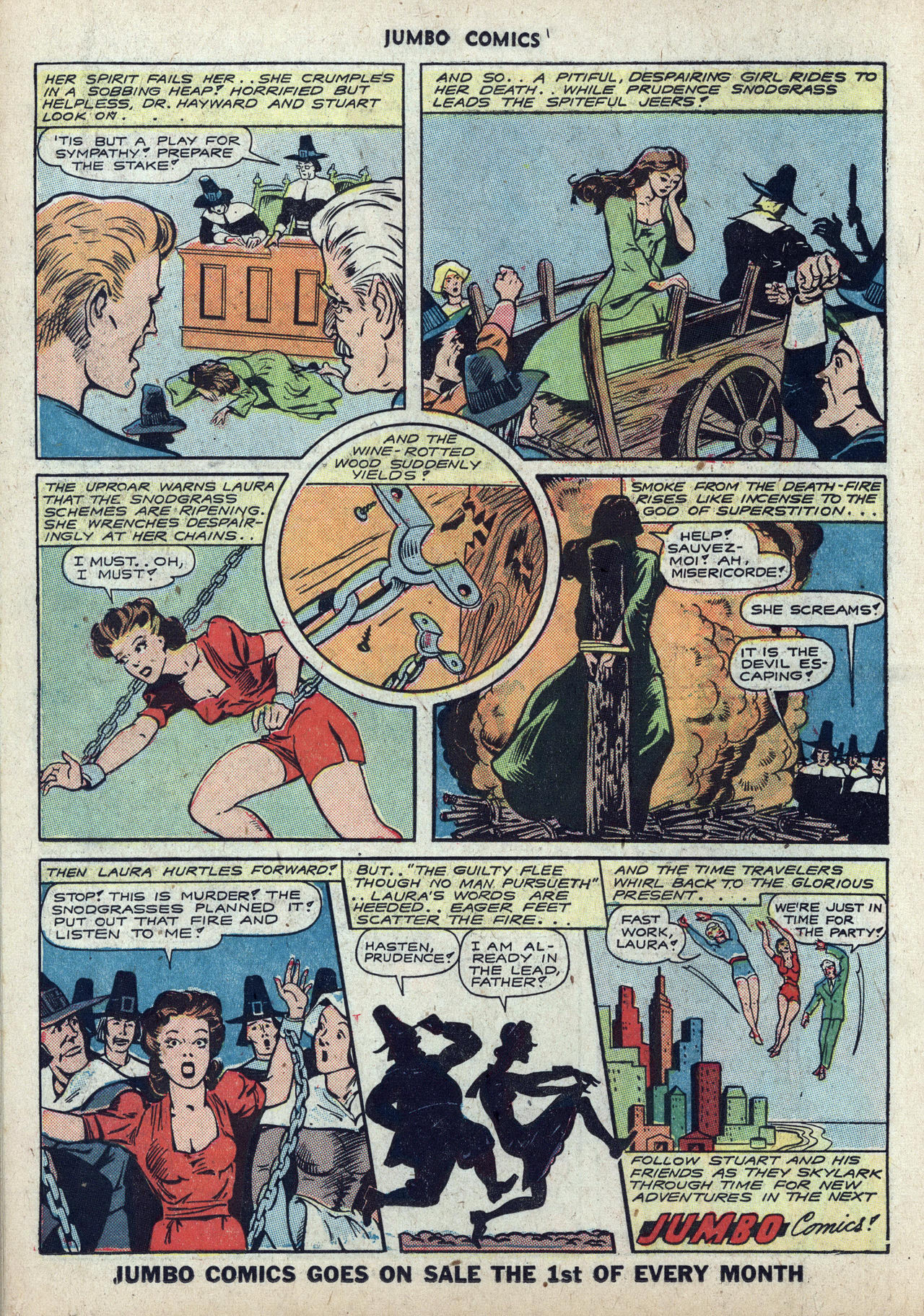 Read online Jumbo Comics comic -  Issue #59 - 34