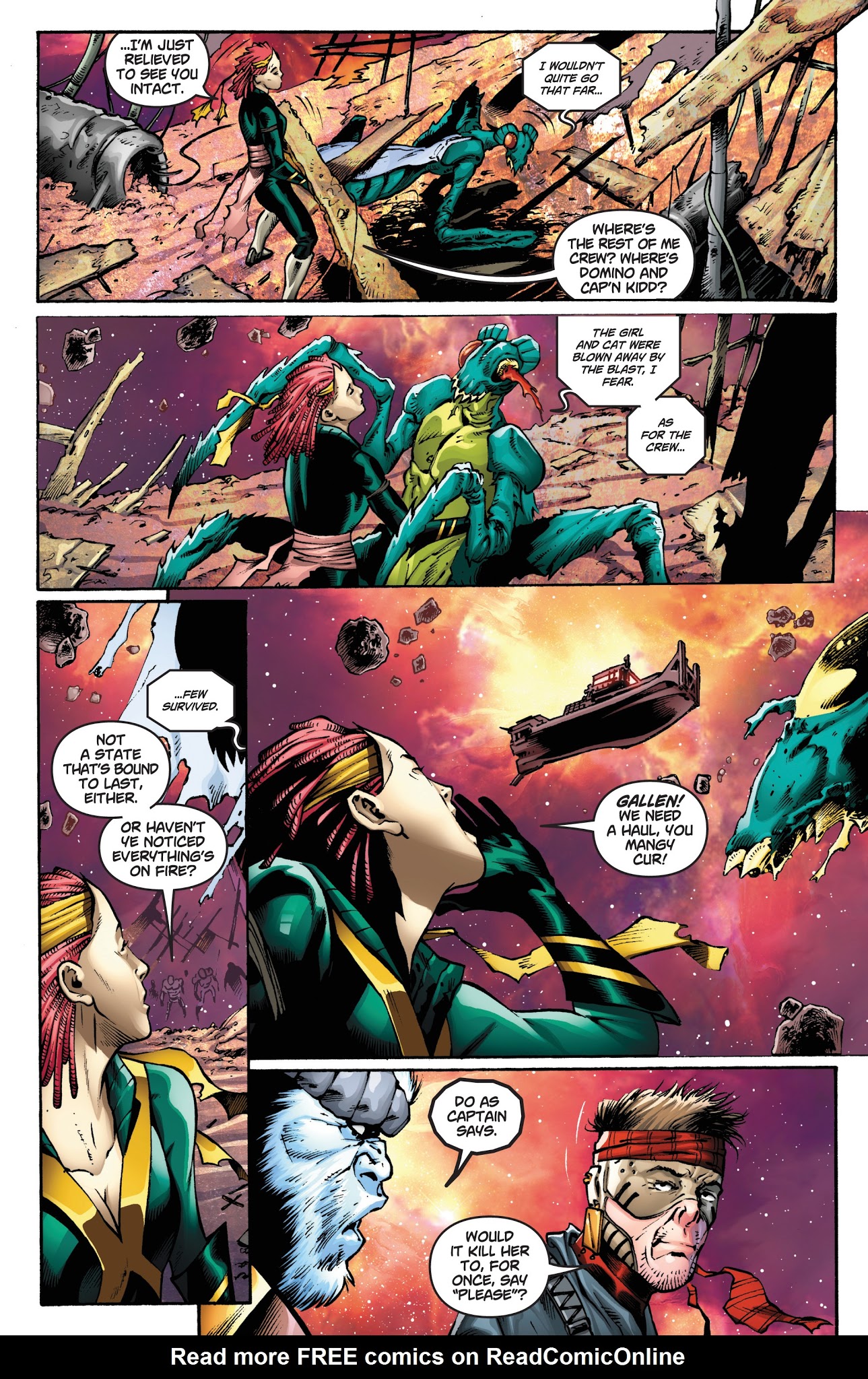 Read online Swashbucklers: The Saga Continues comic -  Issue #1 - 20