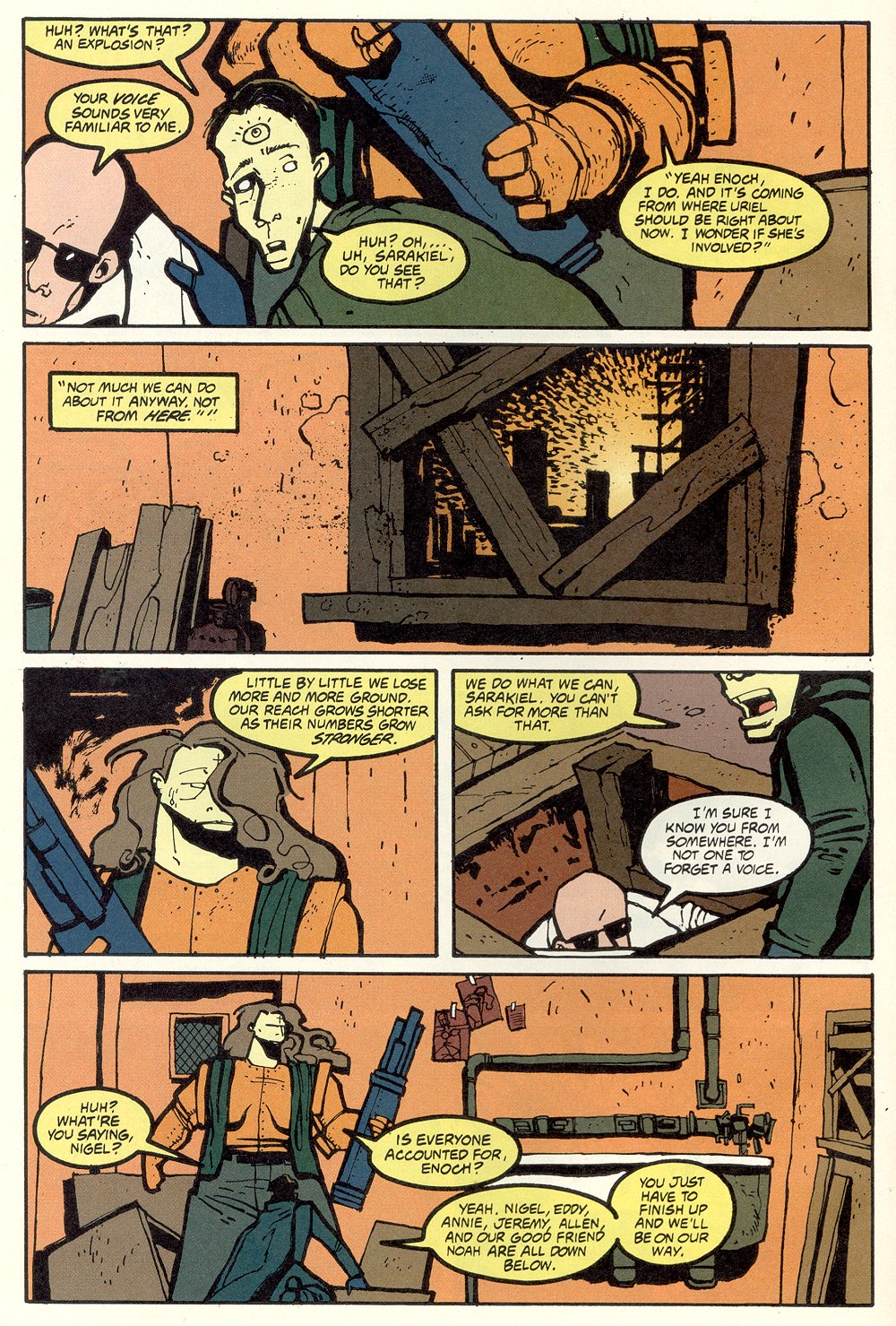 Read online Ted McKeever's Metropol AD comic -  Issue #2 - 22