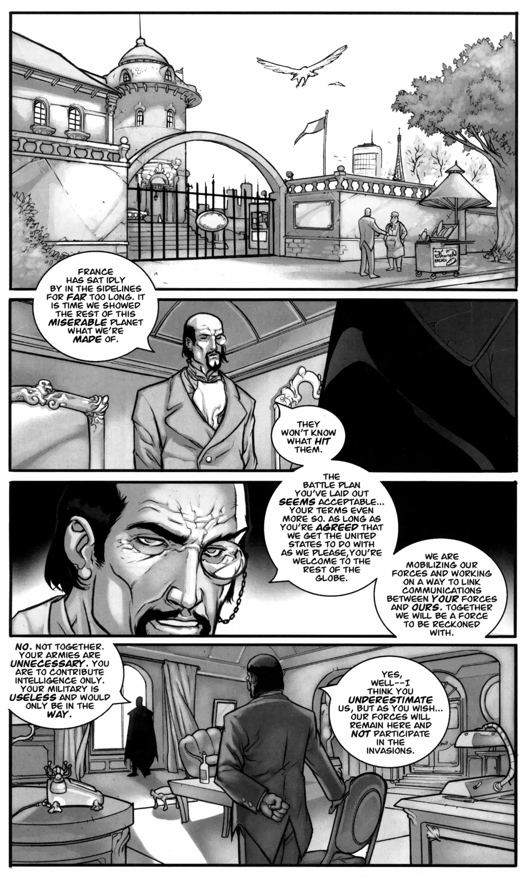 Read online Brit: Red White Black & Blue comic -  Issue # Full - 7