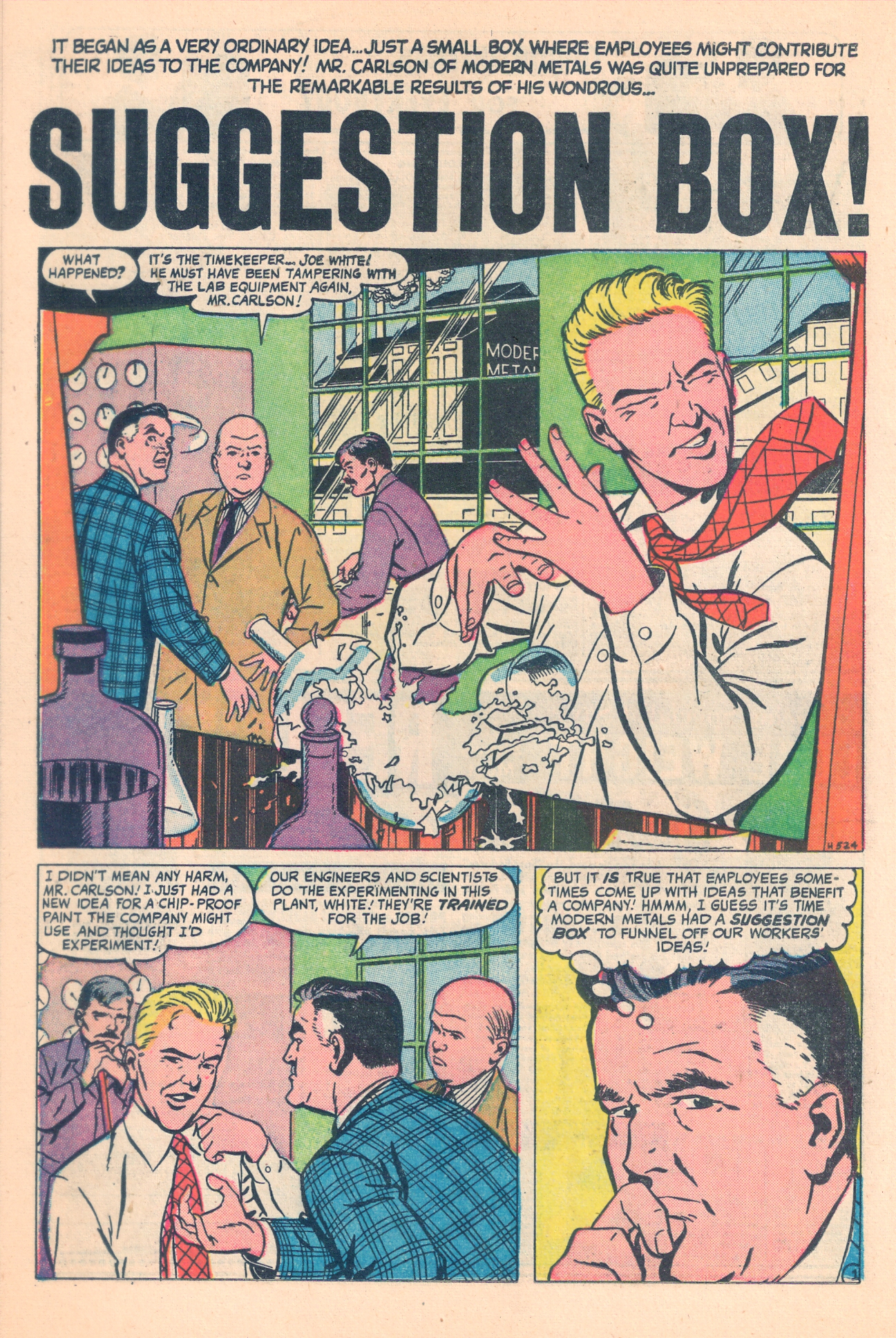 Read online Mystic (1951) comic -  Issue #45 - 22