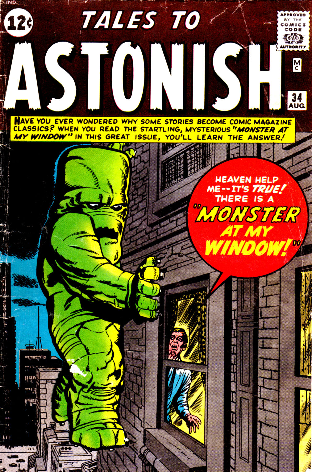 Read online Tales to Astonish (1959) comic -  Issue #34 - 1