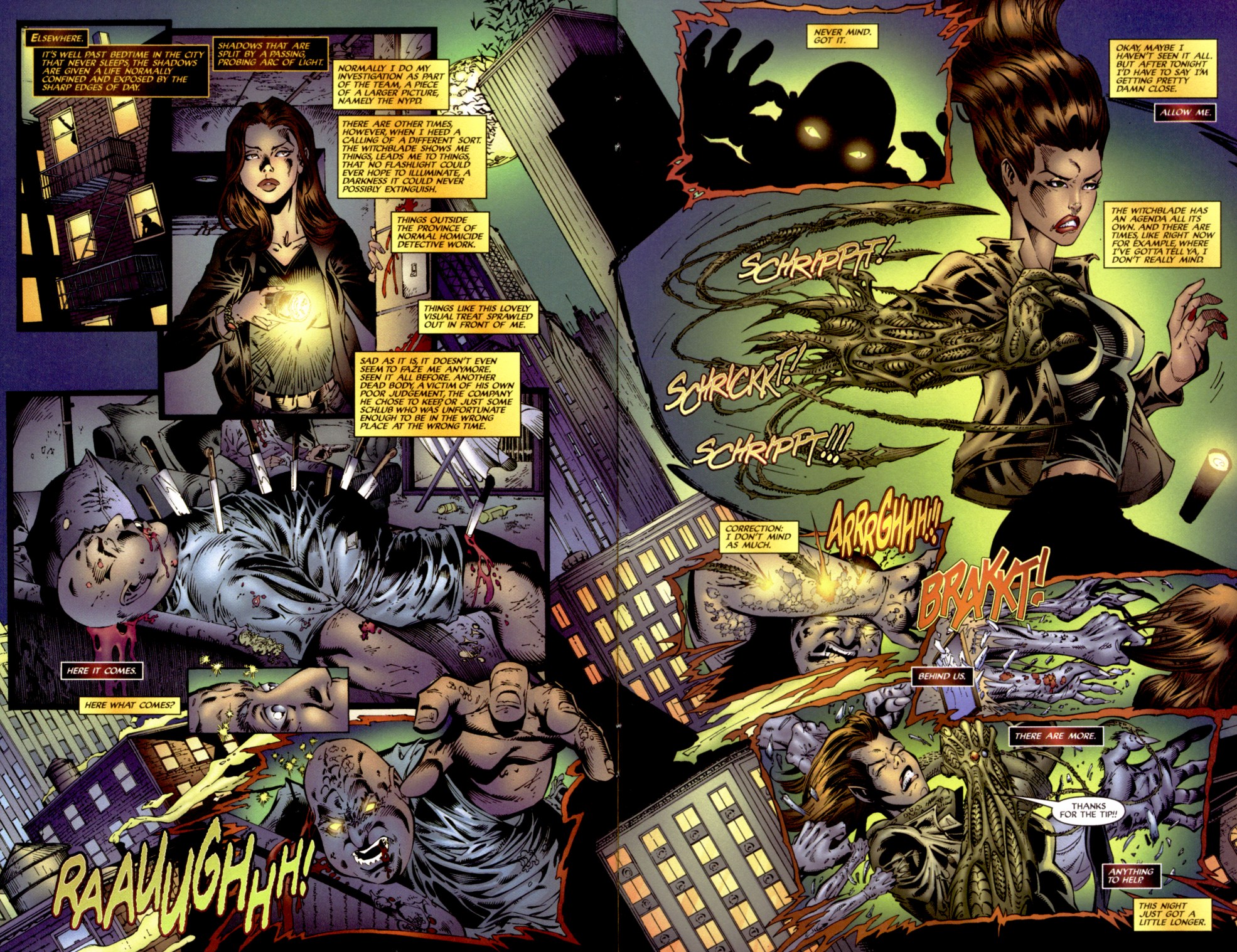 Read online Witchblade/Darkchylde comic -  Issue # Full - 8