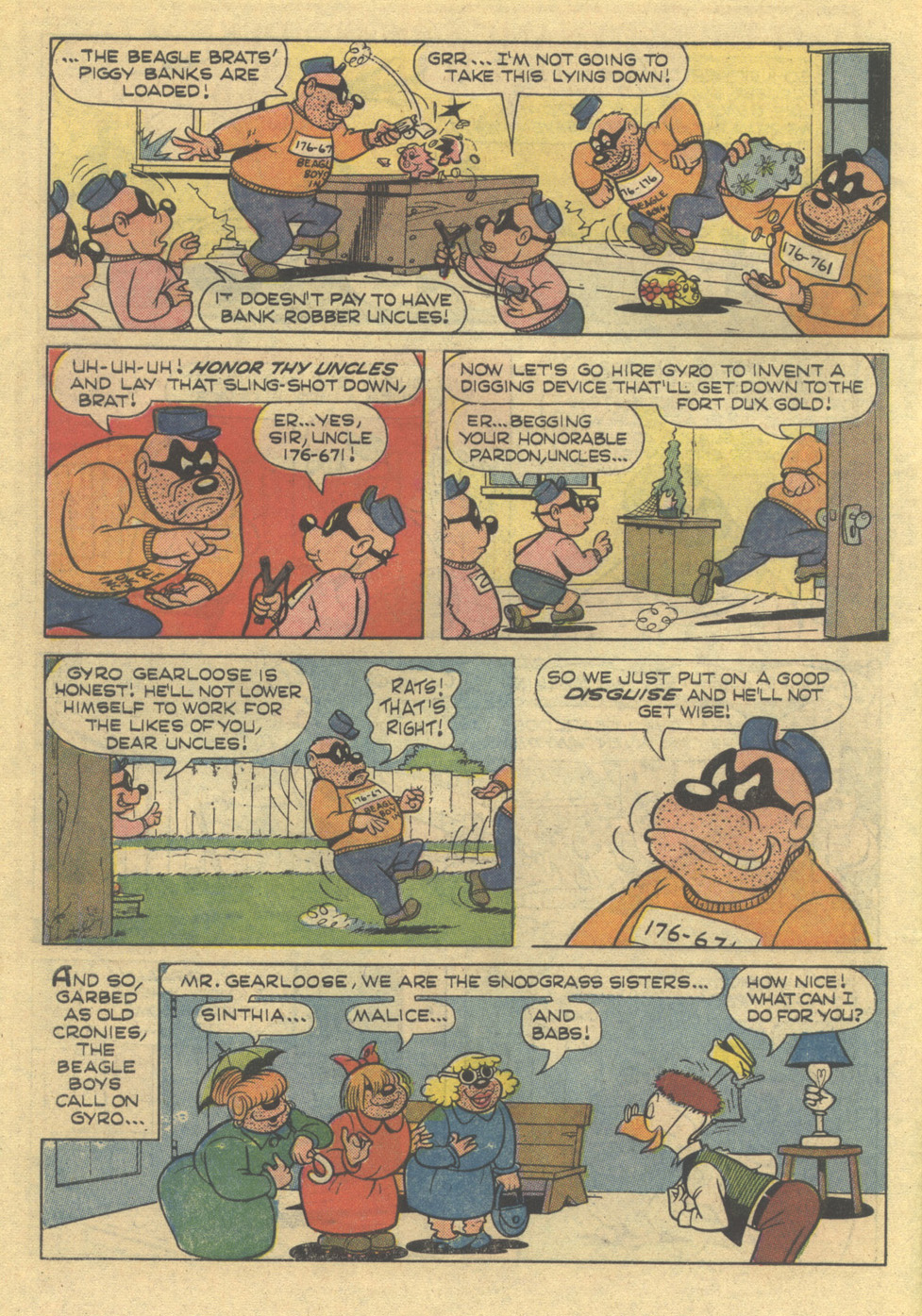 Read online Walt Disney THE BEAGLE BOYS comic -  Issue #19 - 6