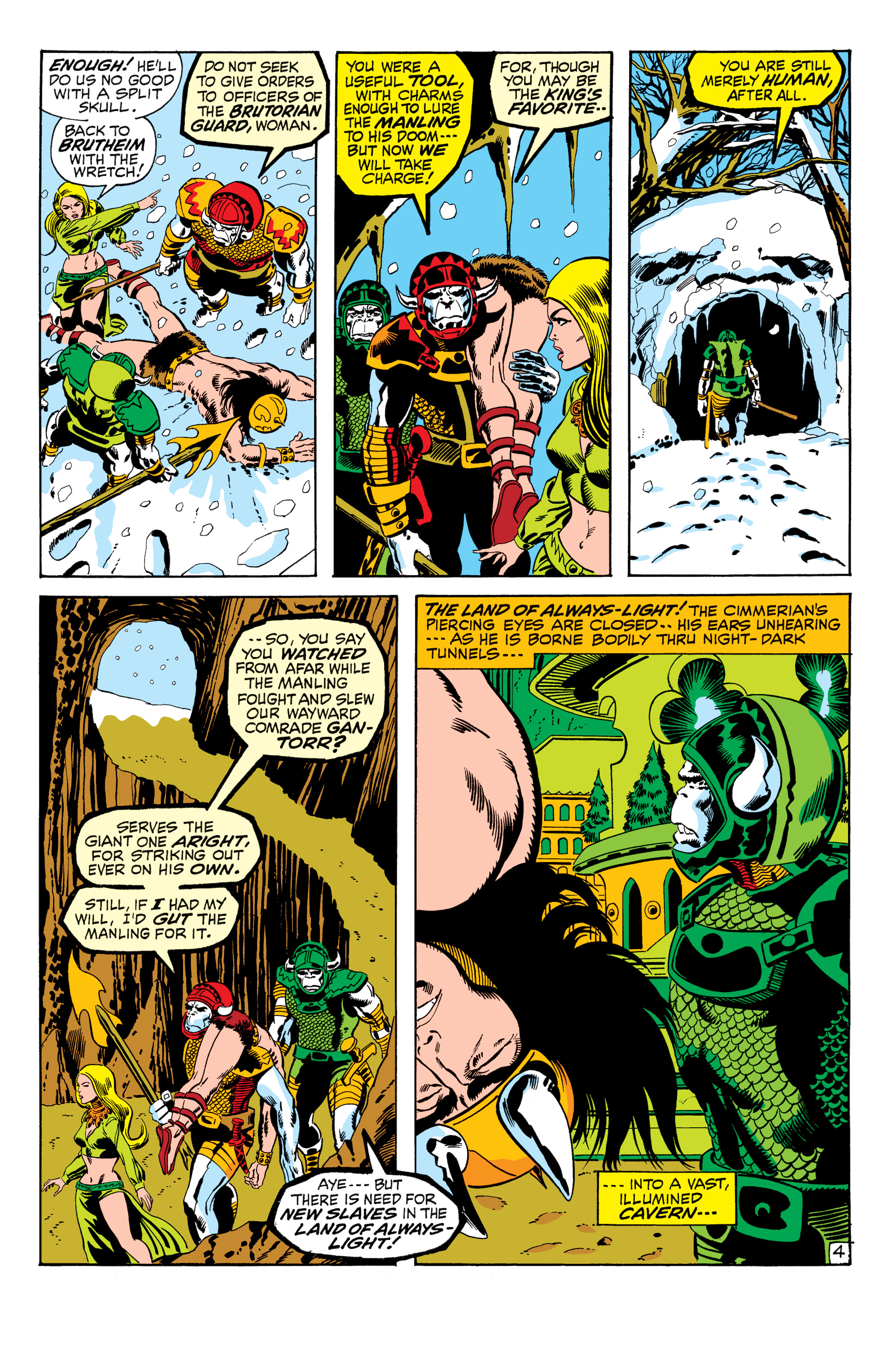 Read online Conan The Barbarian Epic Collection: The Original Marvel Years - The Coming Of Conan comic -  Issue # TPB (Part 1) - 37