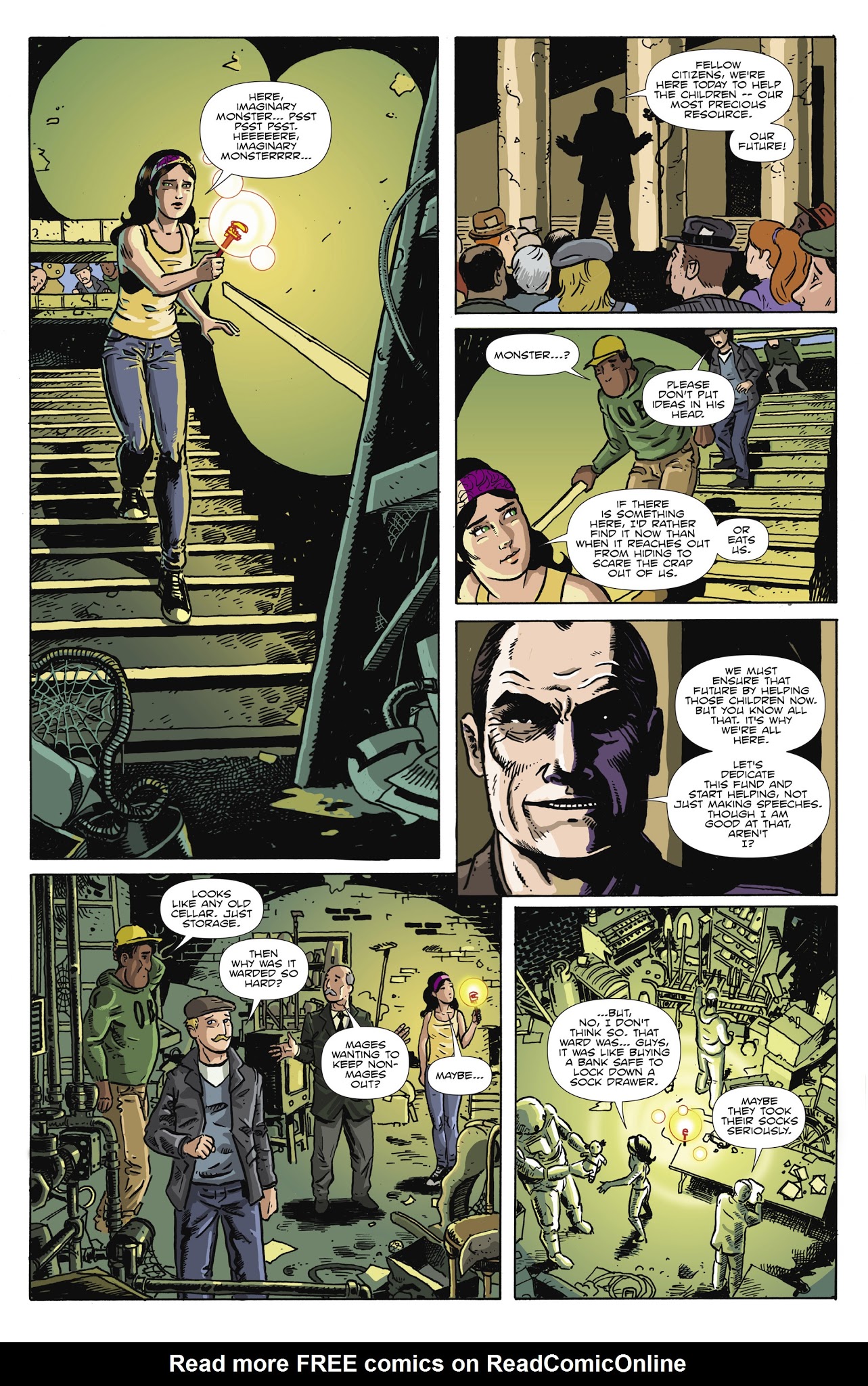 Read online Amelia Cole and the Unknown World comic -  Issue # TPB - 93