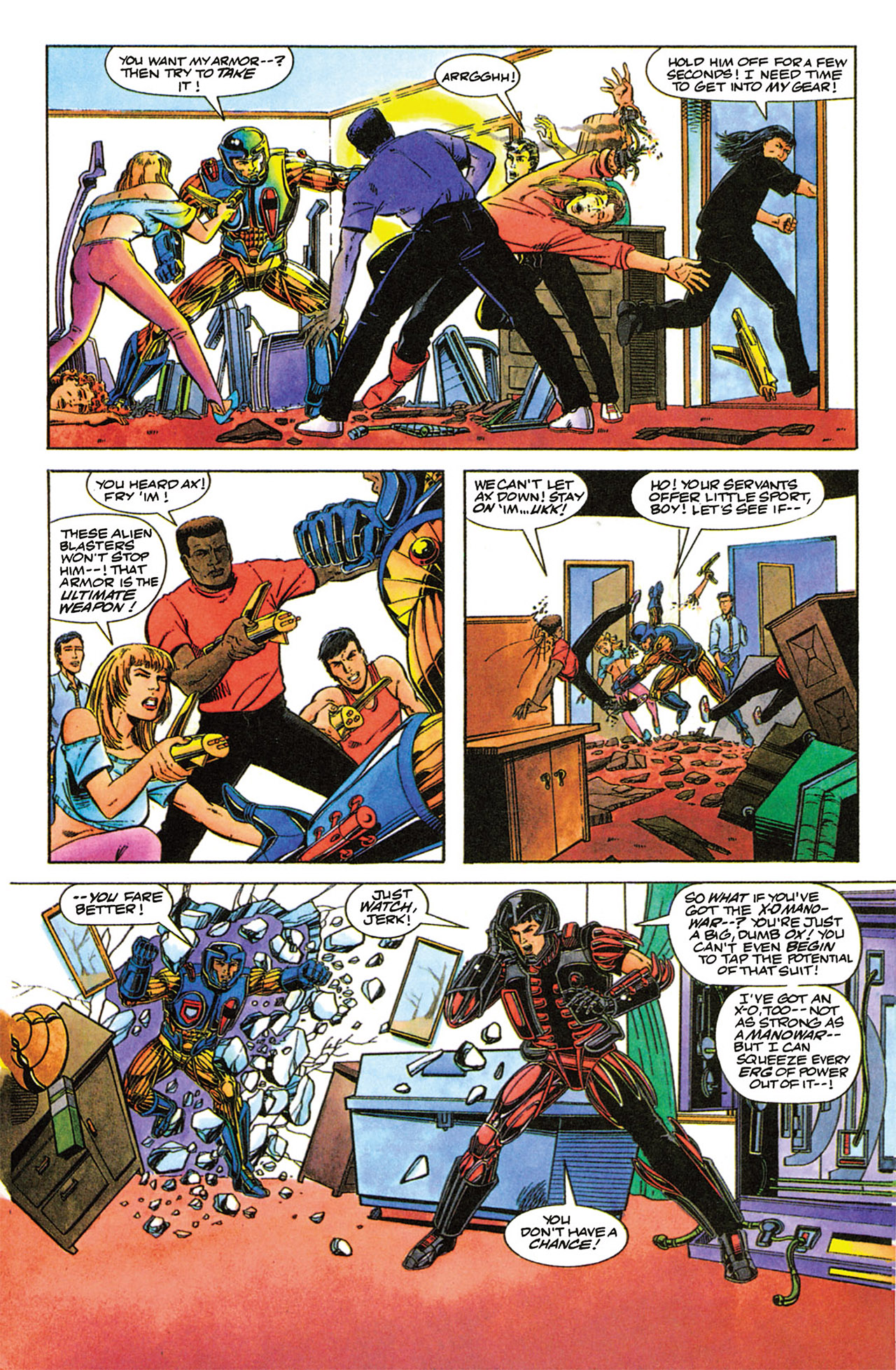 Read online X-O Manowar (1992) comic -  Issue #6 - 3