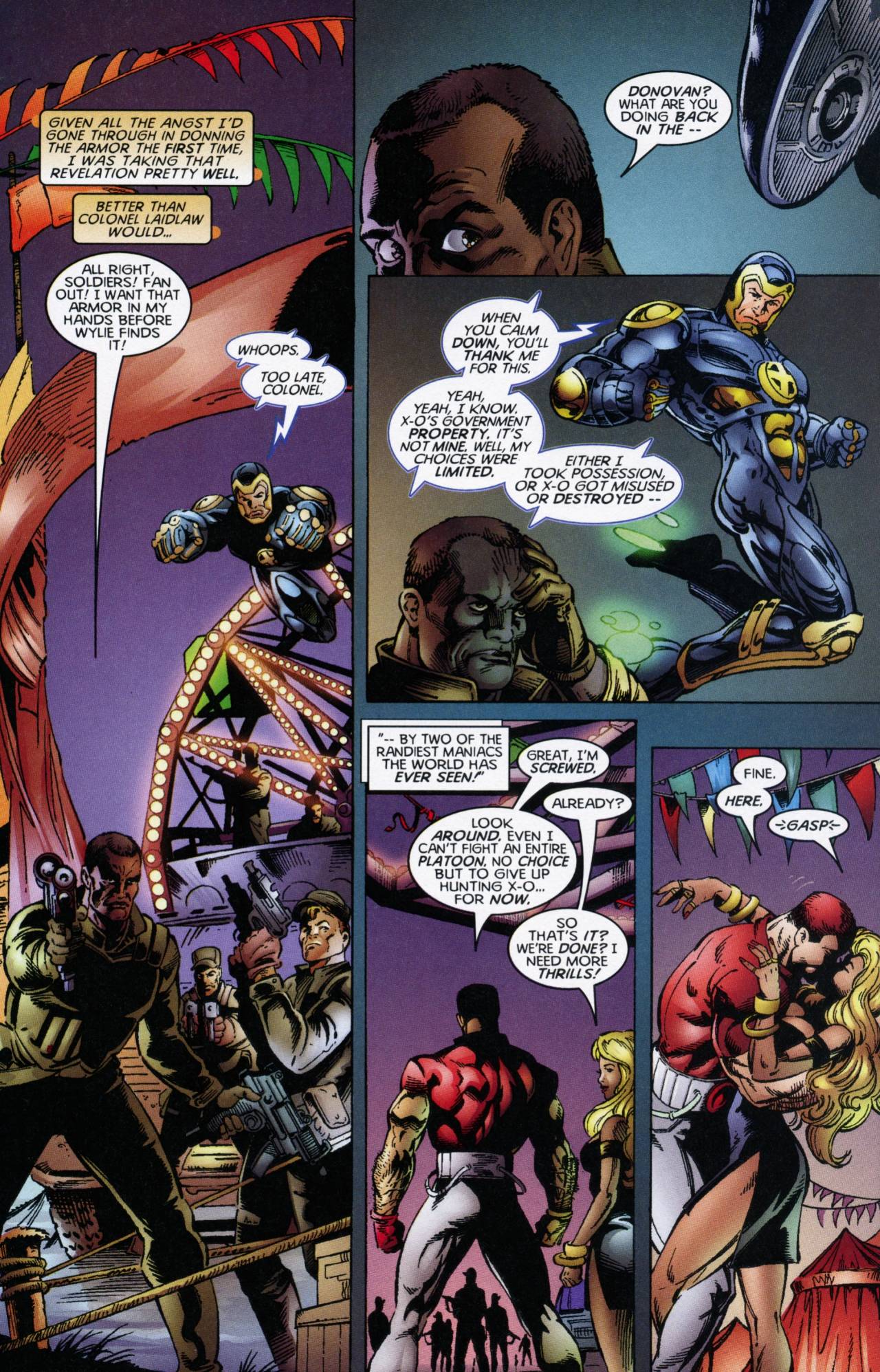Read online X-O Manowar (1996) comic -  Issue #6 - 22