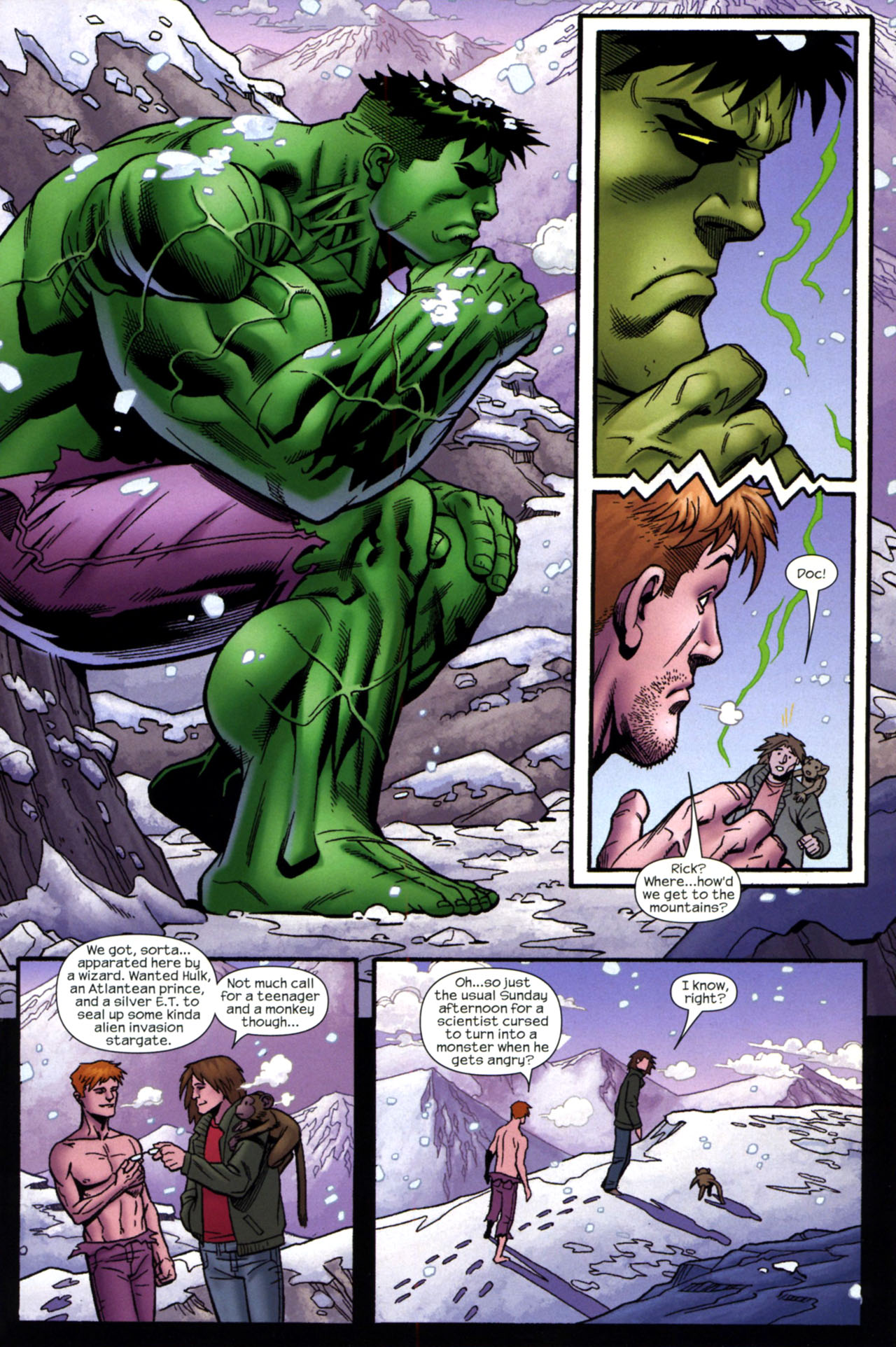 Read online Marvel Adventures Hulk comic -  Issue #8 - 11