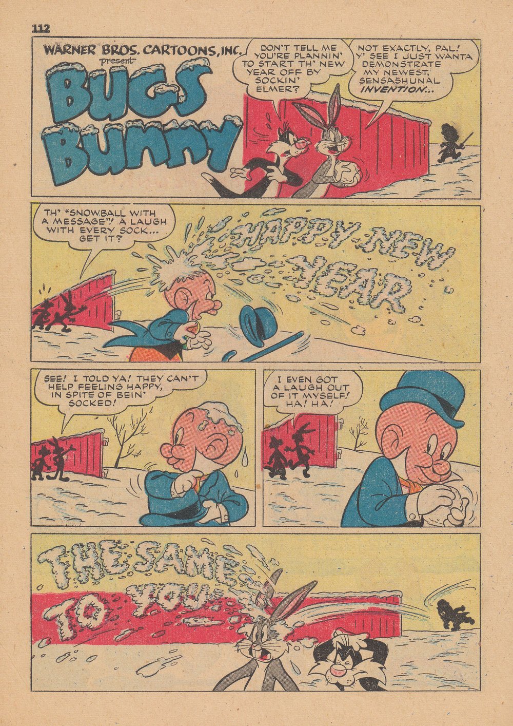 Read online Bugs Bunny's Christmas Funnies comic -  Issue # TPB 2 - 114