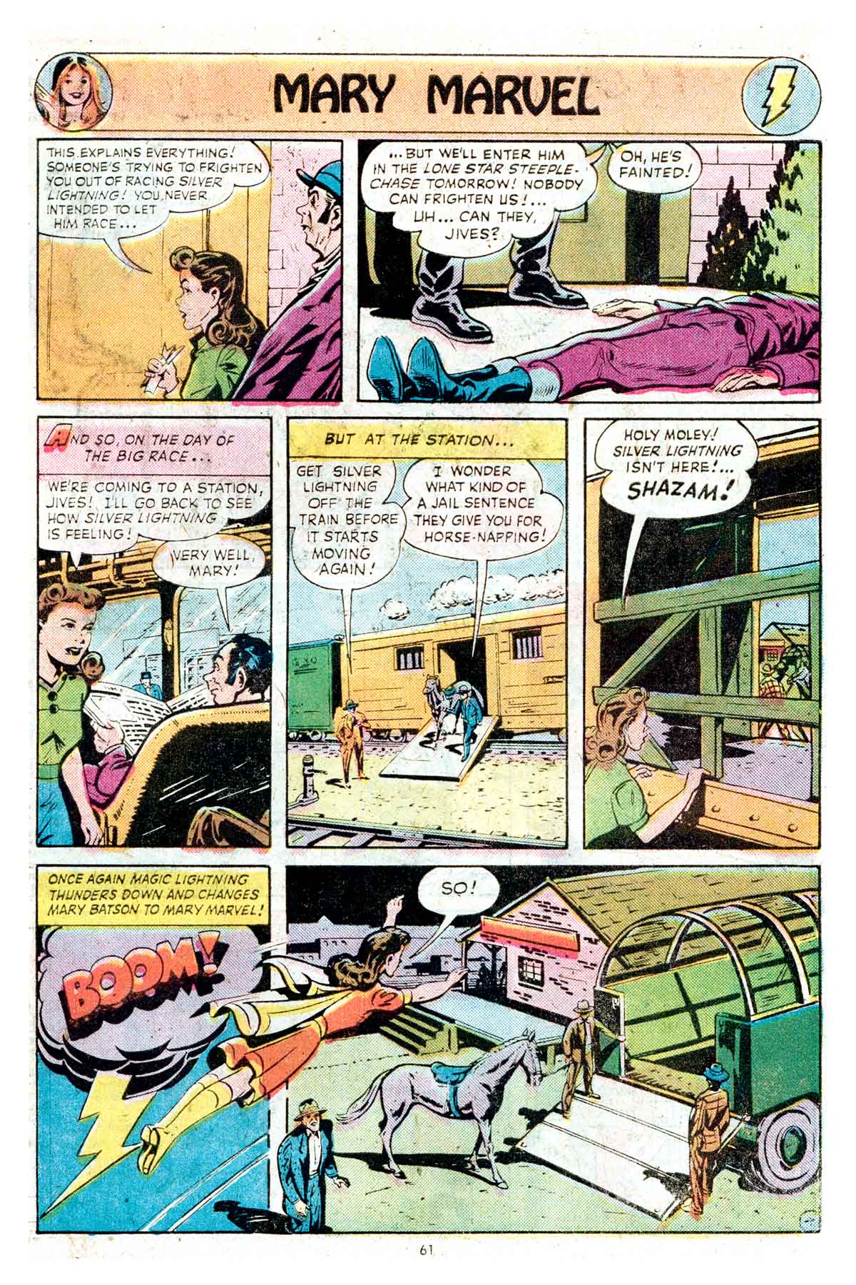 Read online Shazam! (1973) comic -  Issue #17 - 61