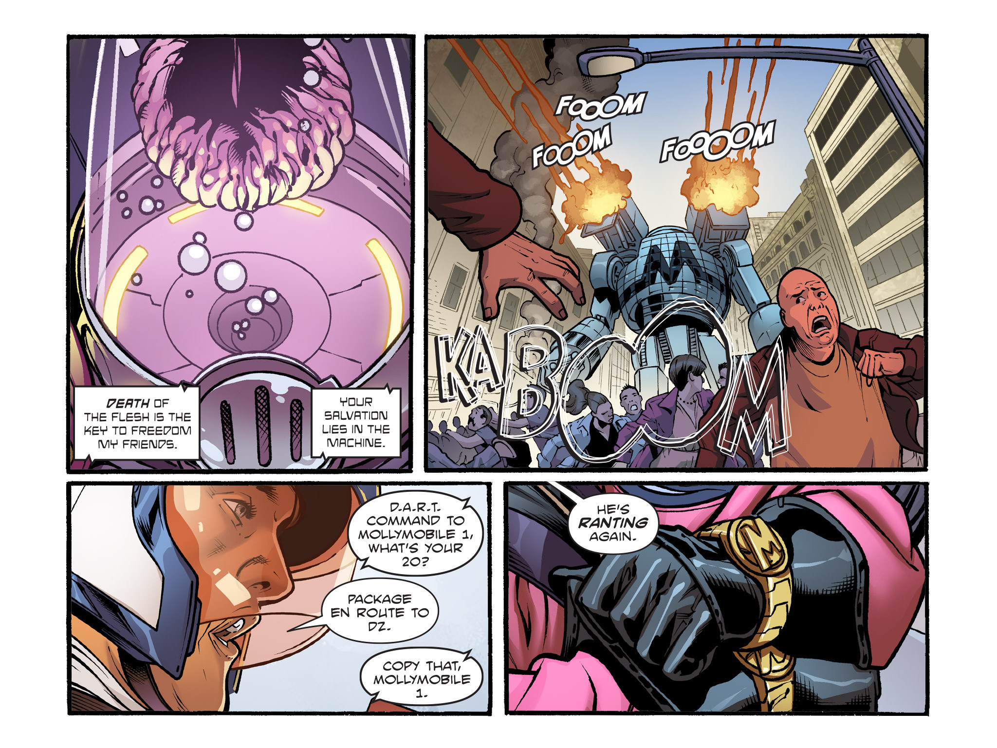 Read online Molly Danger: Digital comic -  Issue #1 - 28