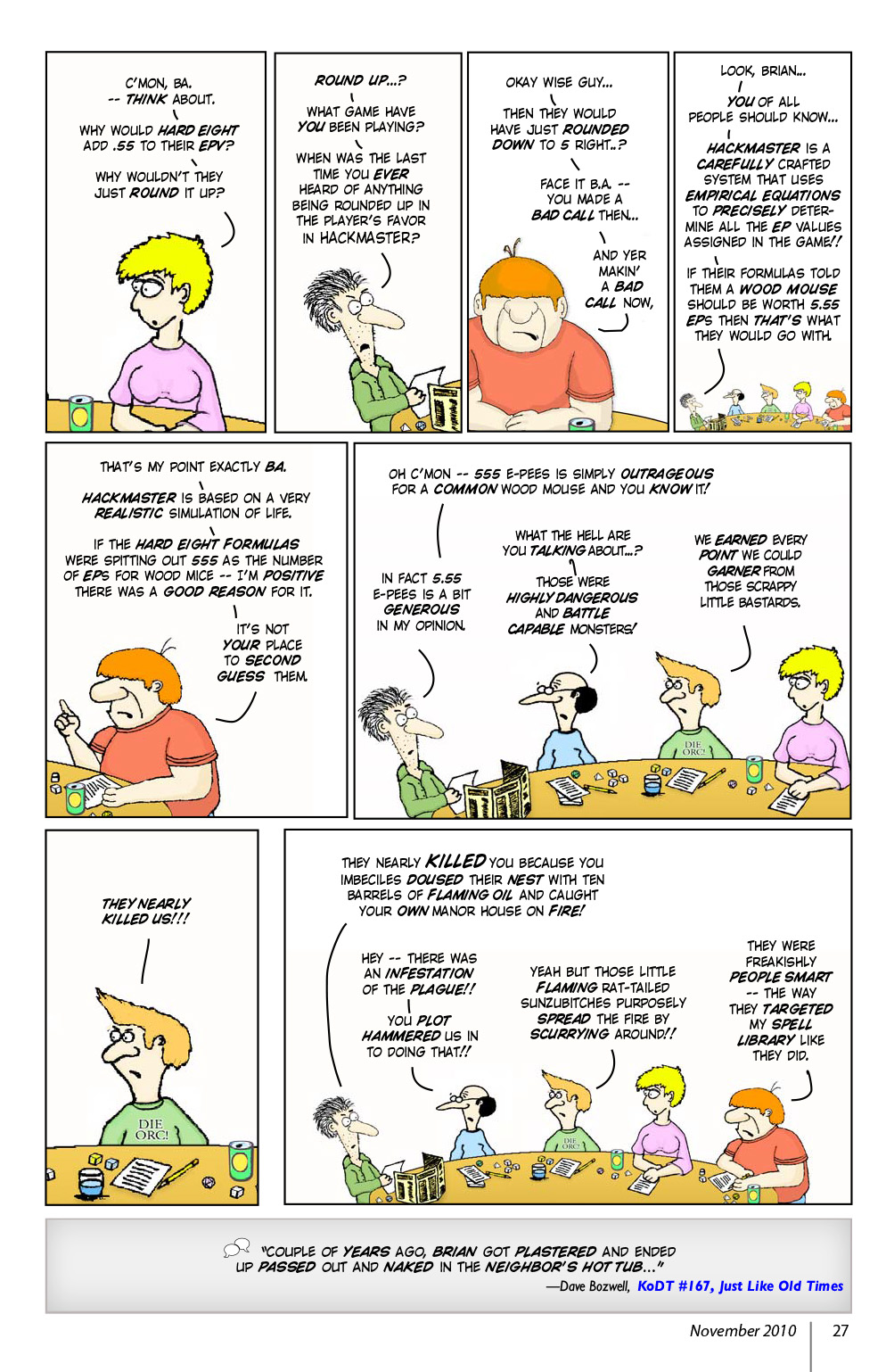 Read online Knights of the Dinner Table comic -  Issue #169 - 29