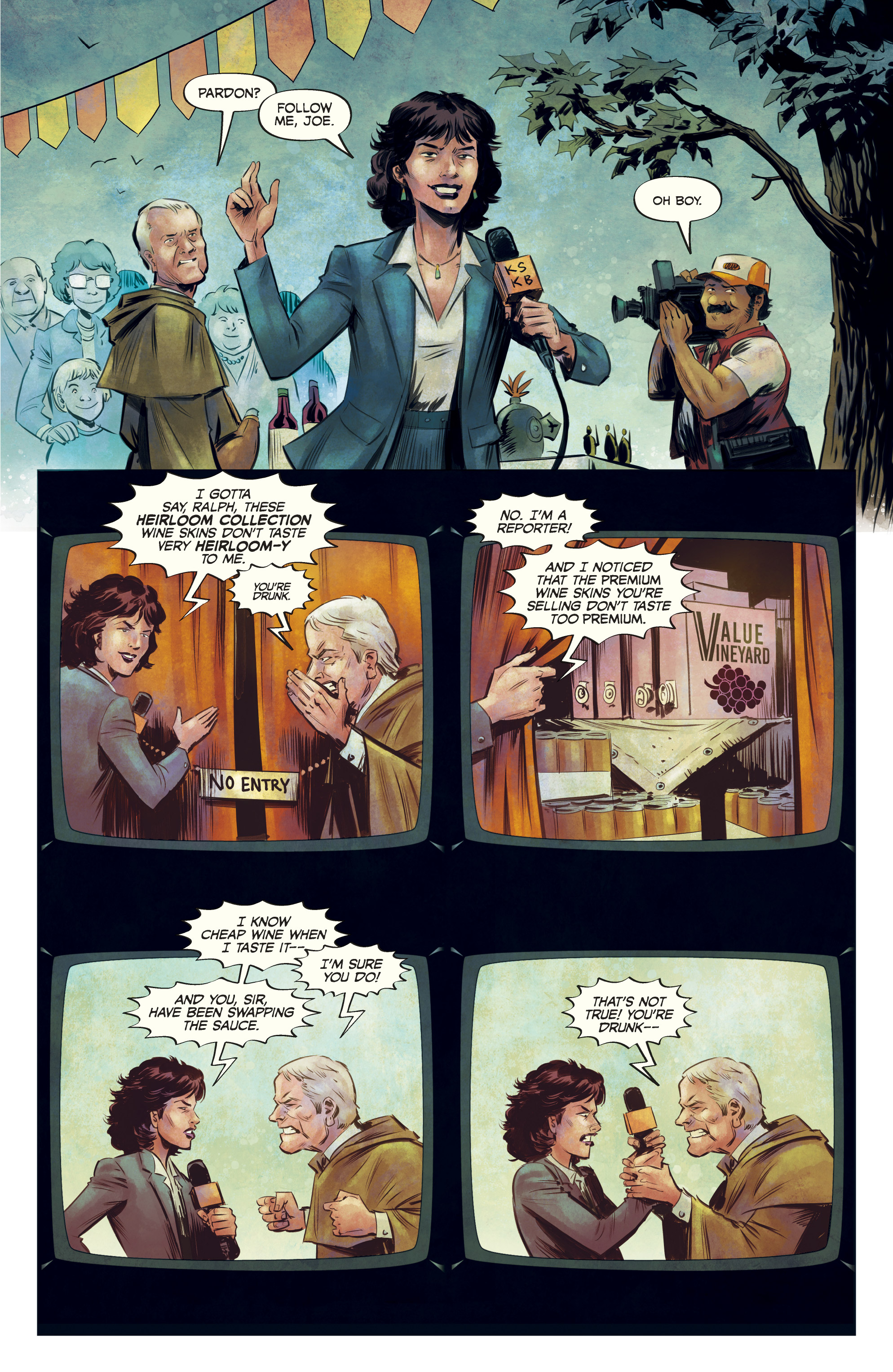 Read online Count Crowley: Reluctant Midnight Monster Hunter comic -  Issue #1 - 9