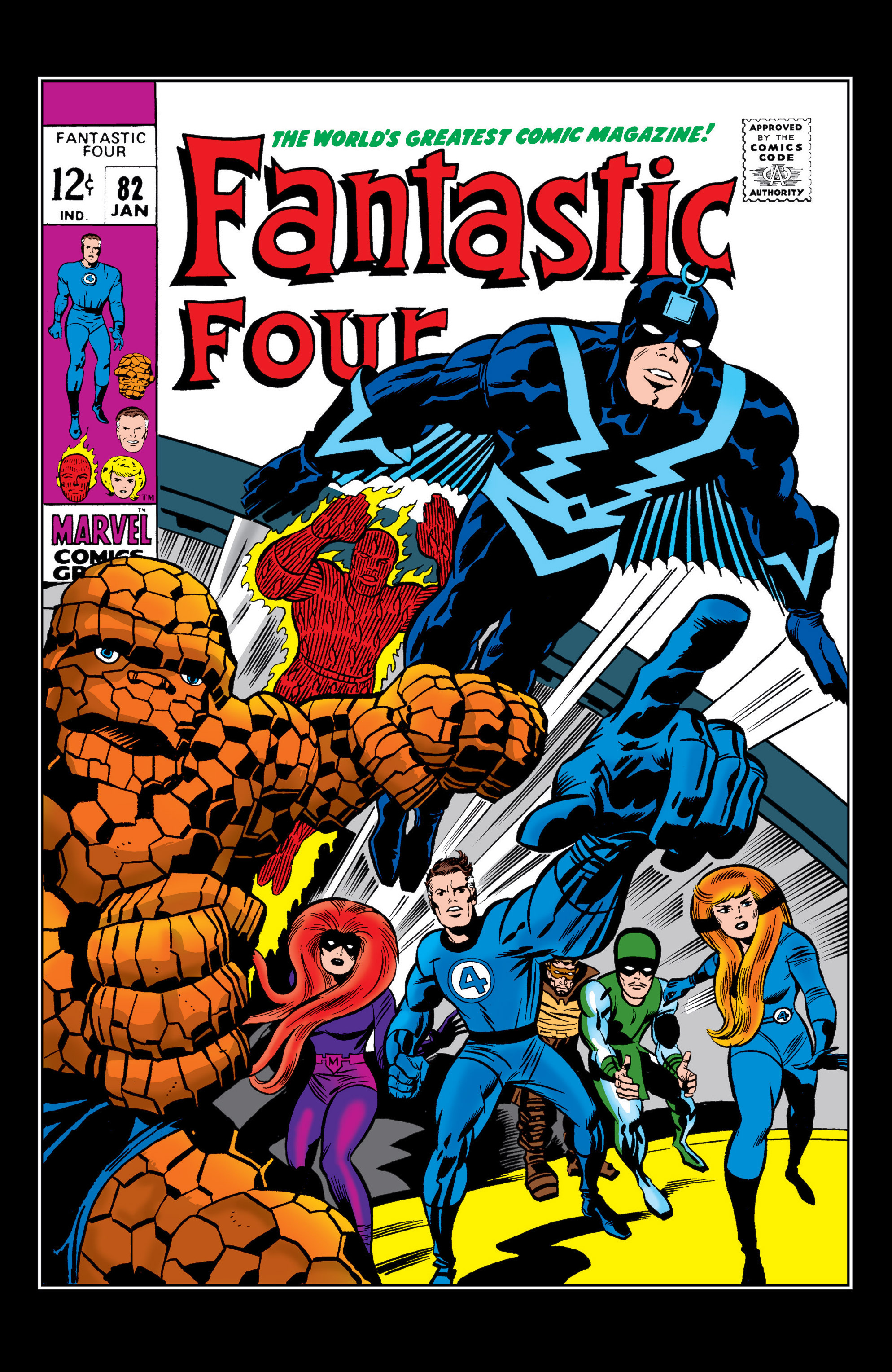 Read online Marvel Masterworks: The Fantastic Four comic -  Issue # TPB 9 (Part 1) - 6