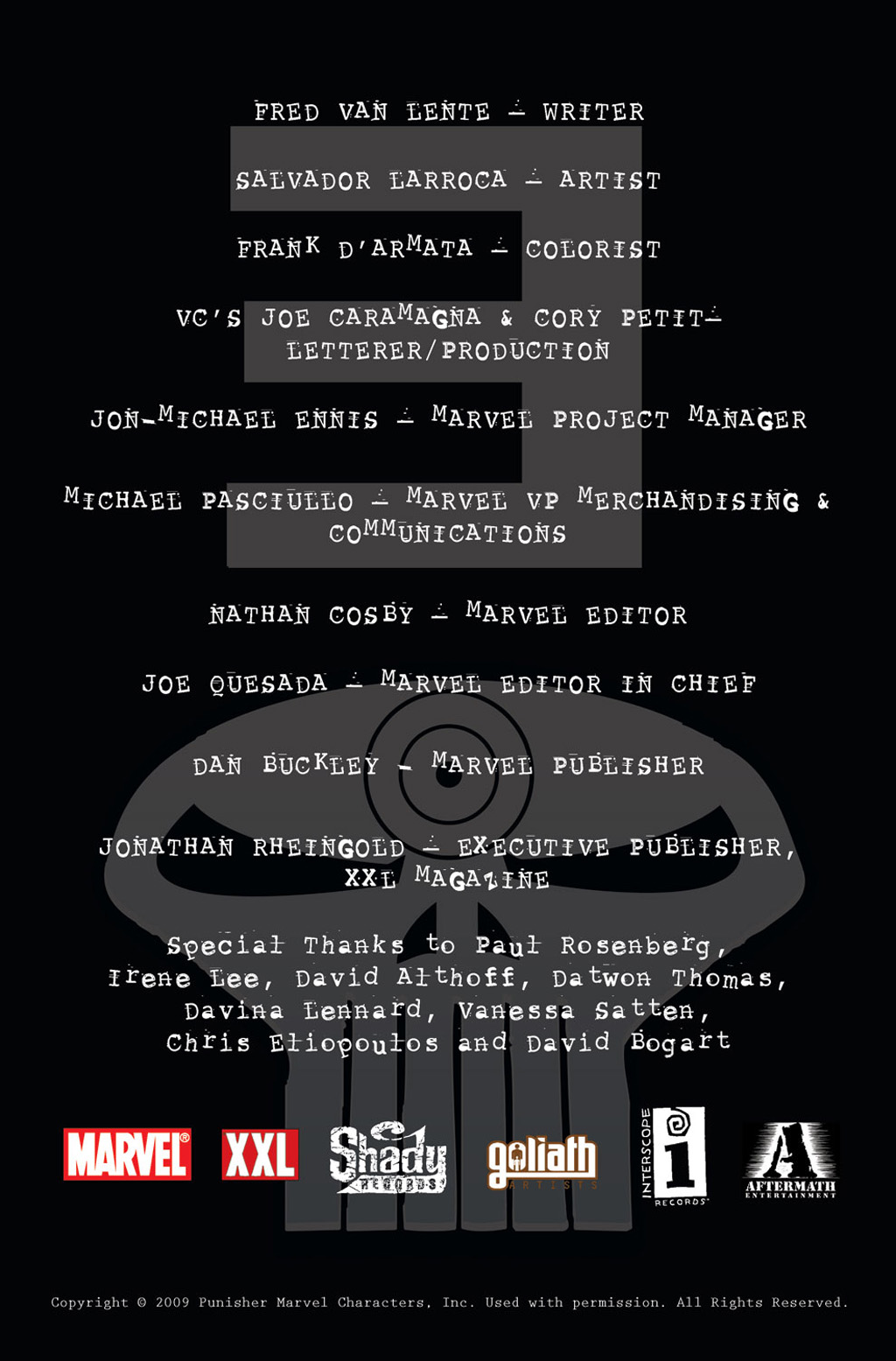 Read online Eminem/Punisher comic -  Issue # Full - 2