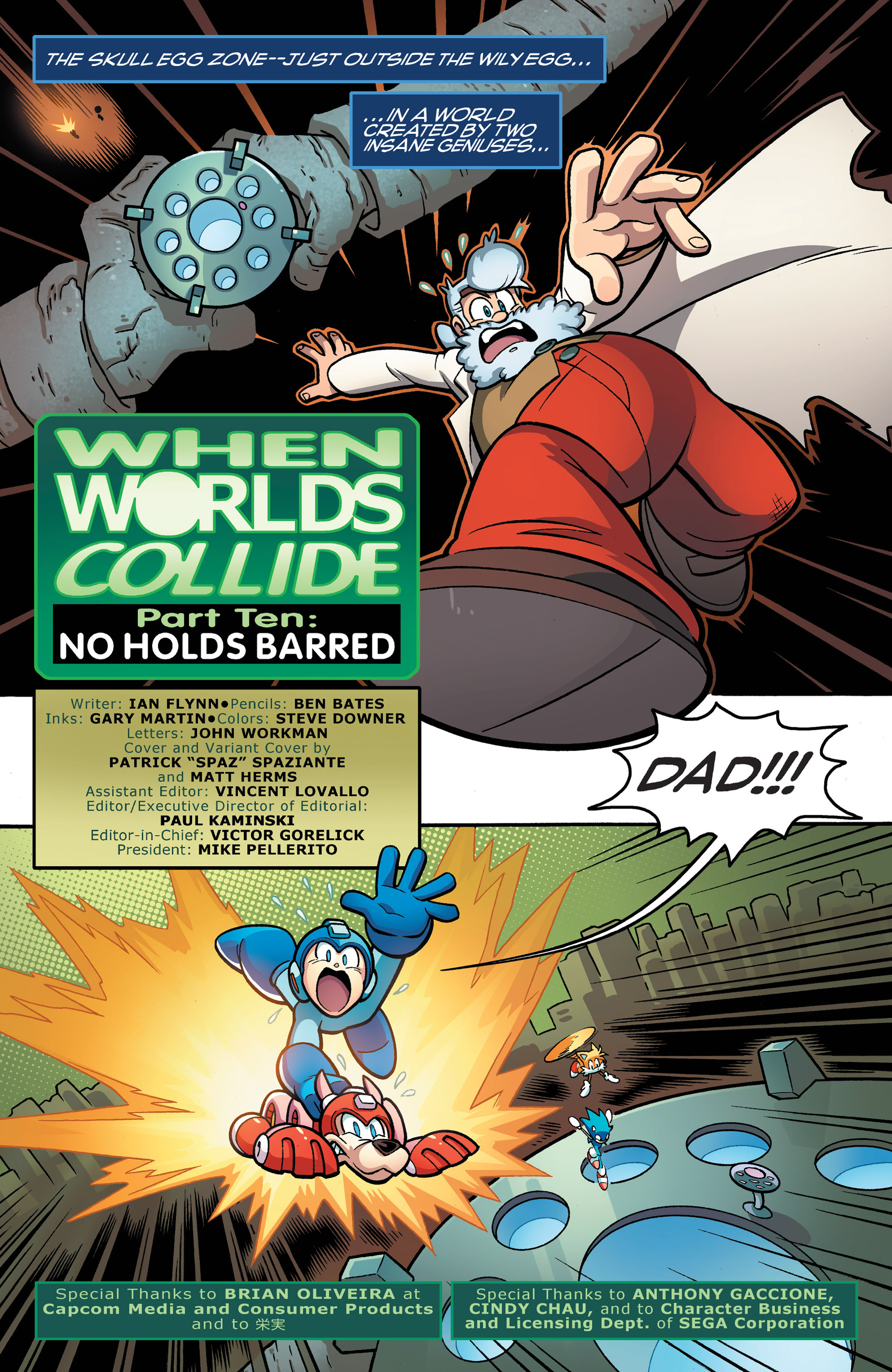Read online Sonic Mega Man Worlds Collide comic -  Issue # Vol 3 - 50