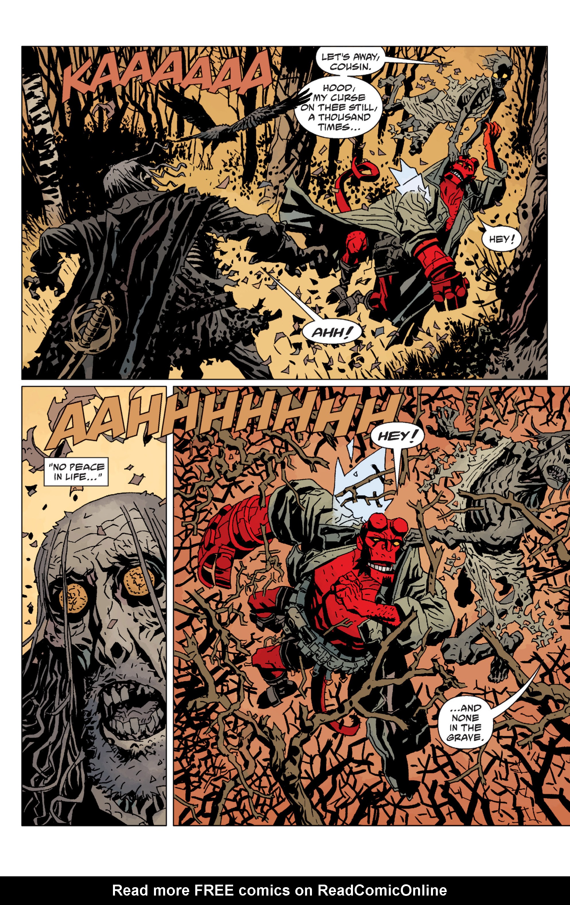 Read online Hellboy comic -  Issue #8 - 43