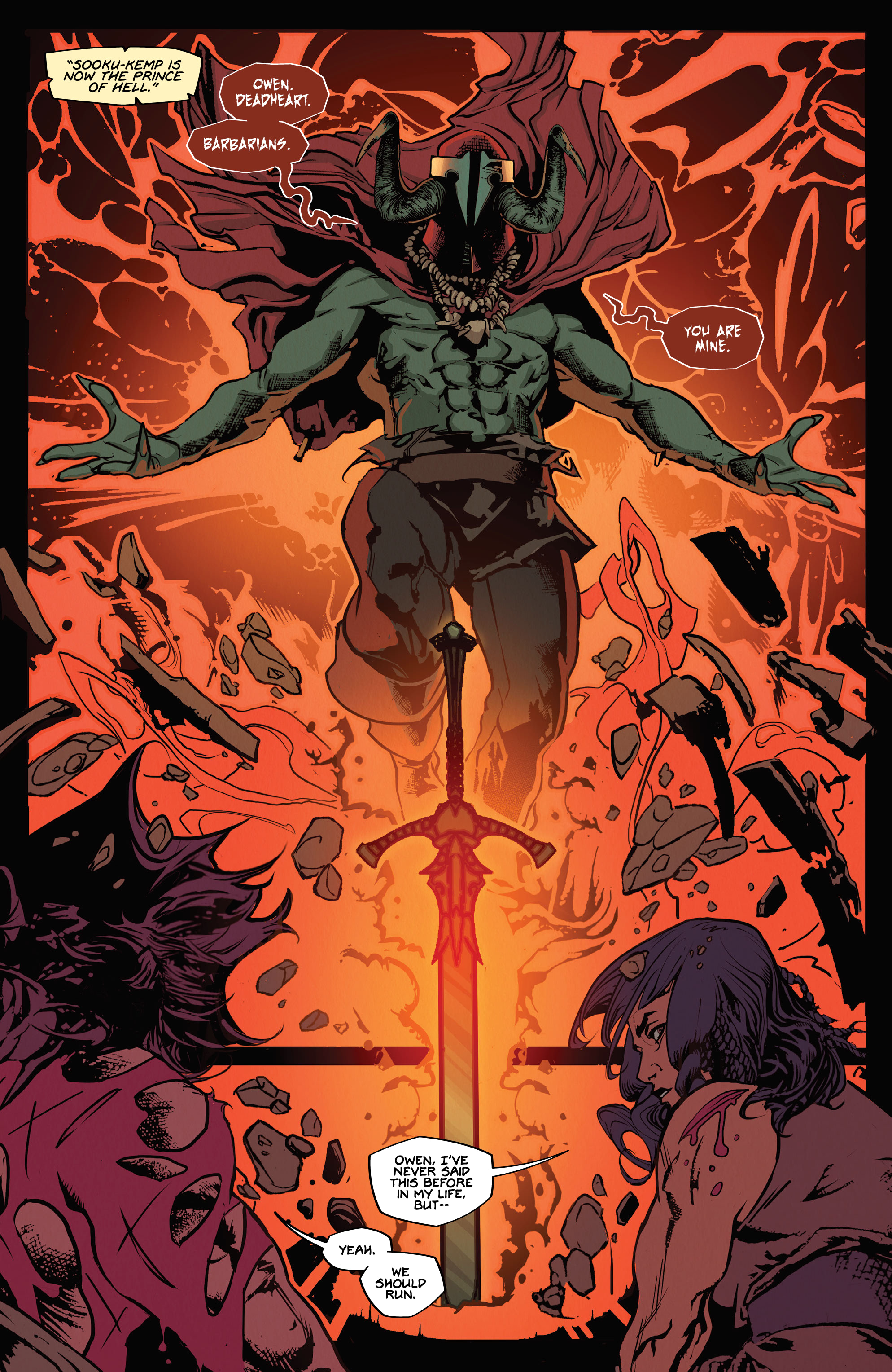 Read online Barbaric Hell to Pay comic -  Issue #3 - 28