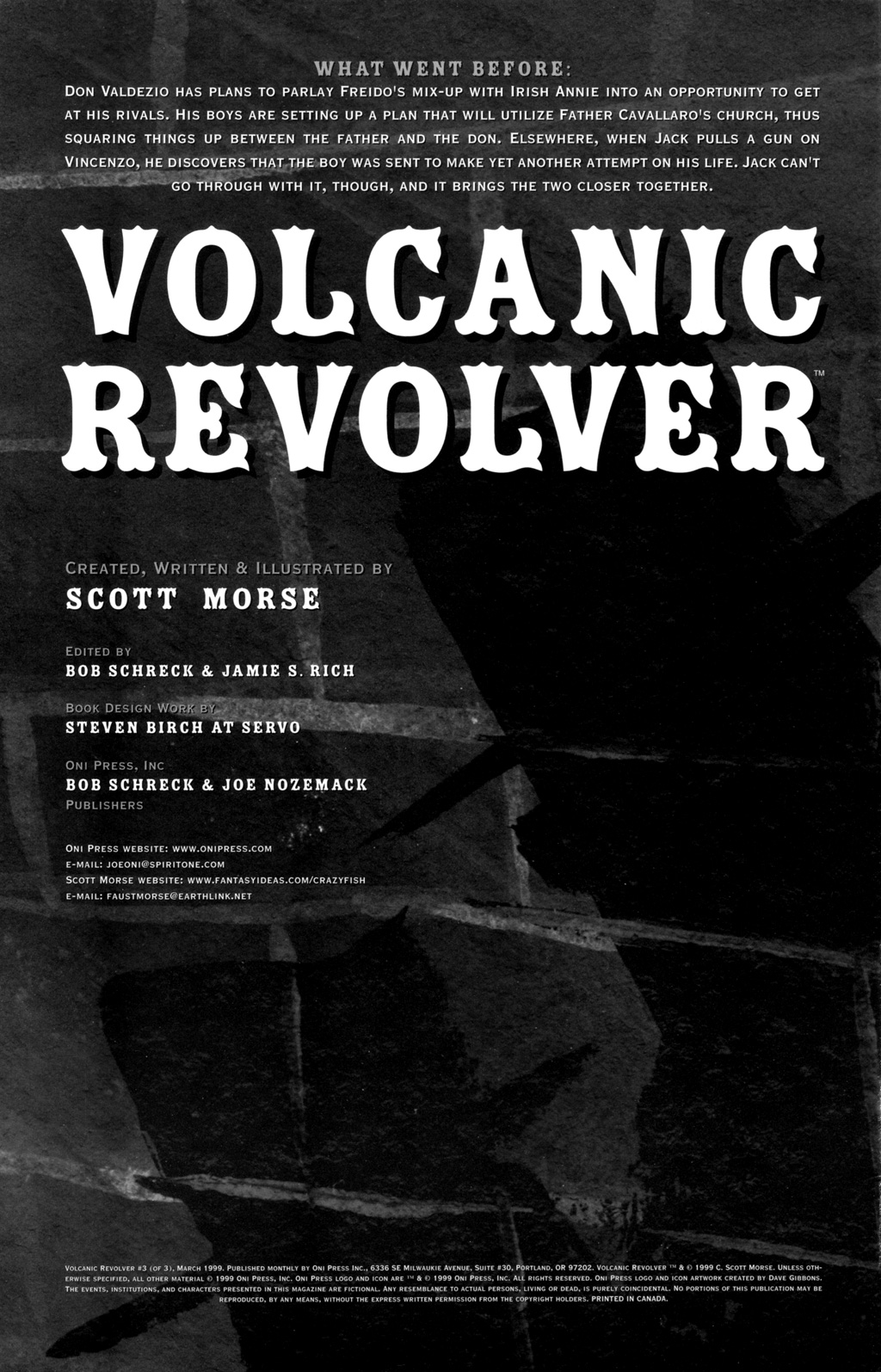 Read online Volcanic Revolver comic -  Issue #3 - 2