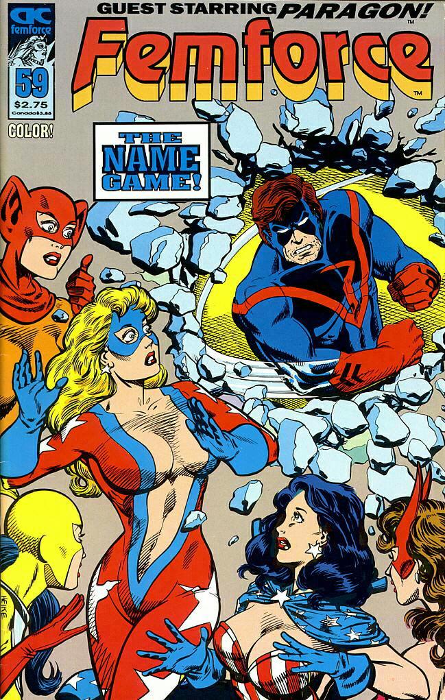 Read online Femforce comic -  Issue #59 - 1
