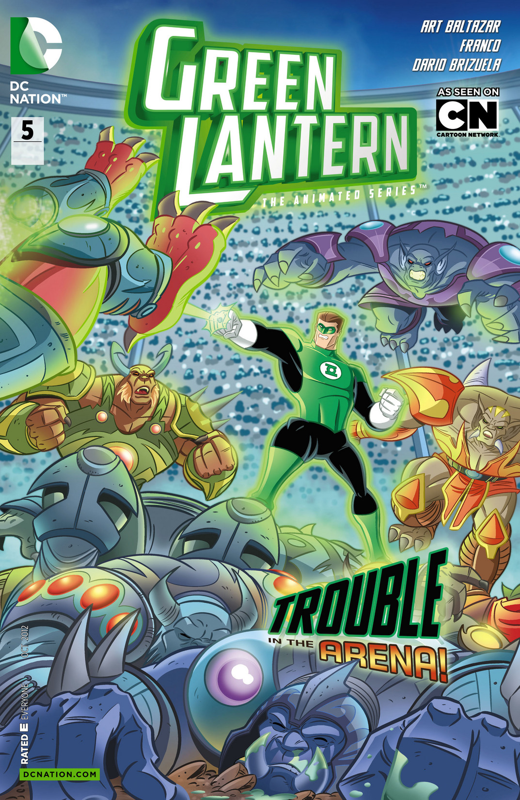 Read online Green Lantern: The Animated Series comic -  Issue #5 - 1