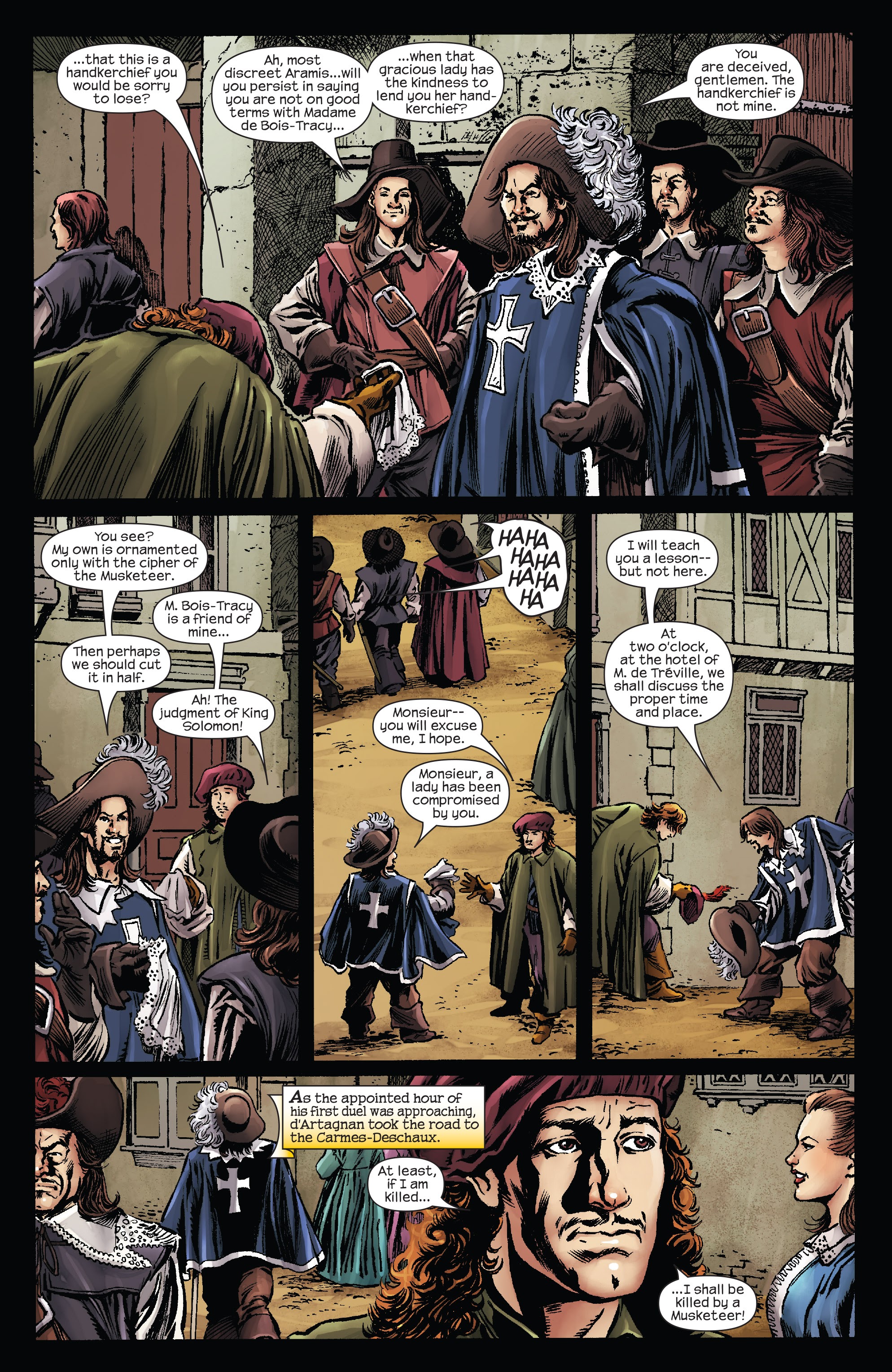 Read online Marvel Illustrated: The Three Musketeers comic -  Issue #1 - 15