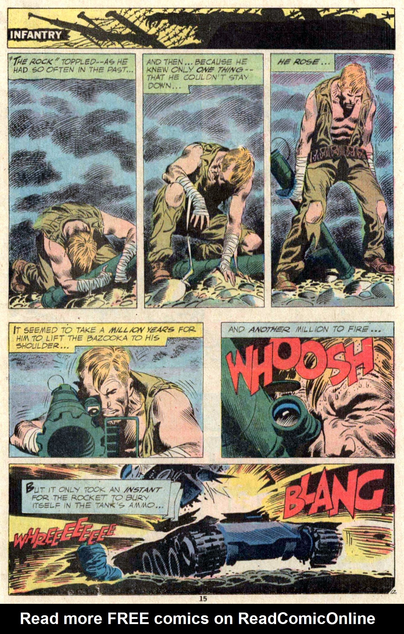 Read online Our Army at War (1952) comic -  Issue #242 - 16