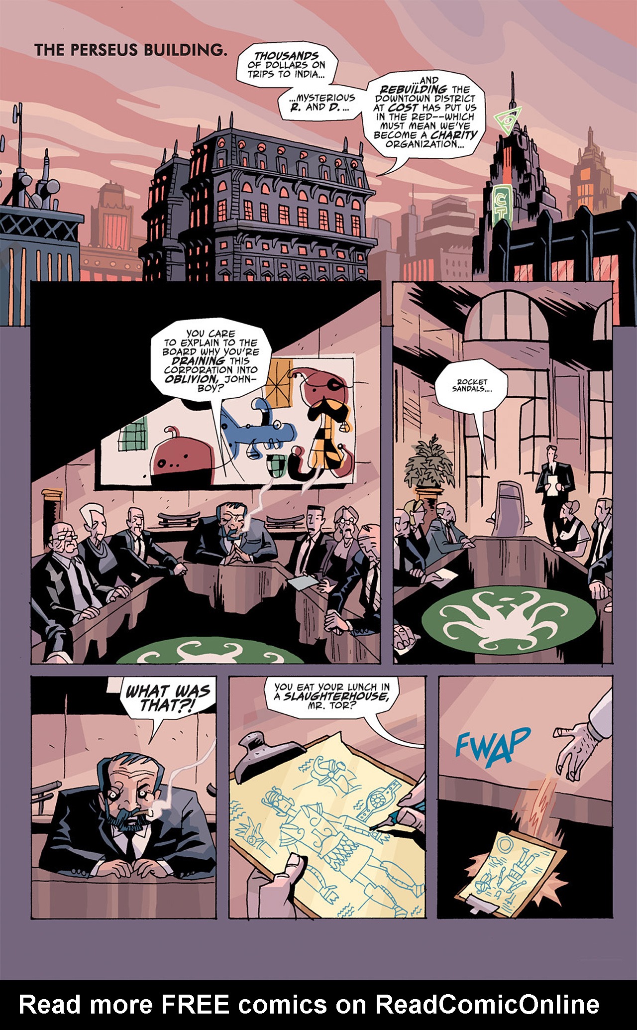 Read online The Umbrella Academy: Dallas comic -  Issue #4 - 11