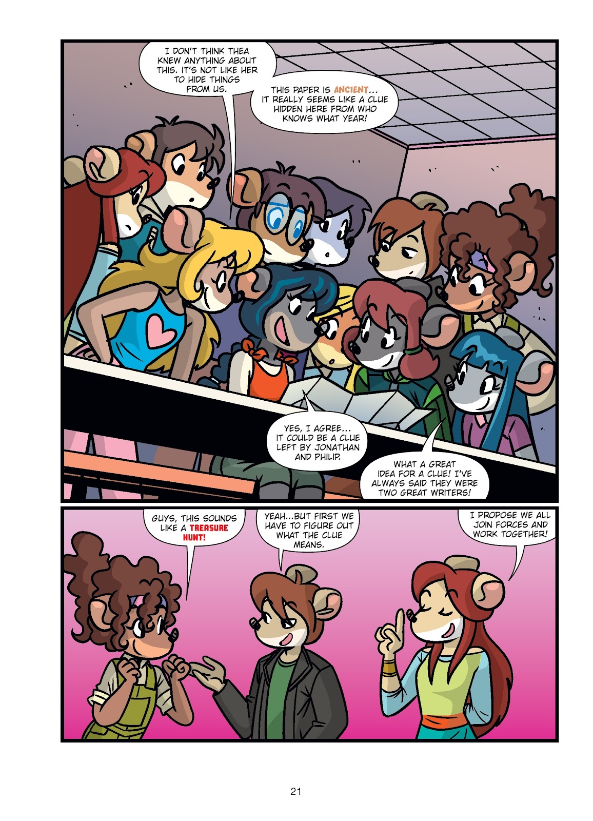 Thea Stilton issue TPB 8 - Page 22