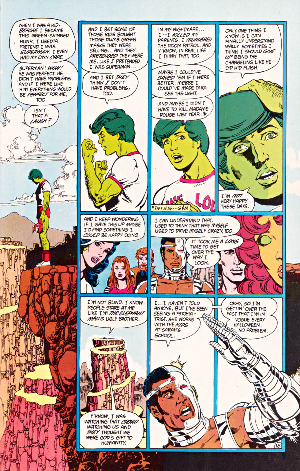 Read online Tales of the Teen Titans comic -  Issue #65 - 19