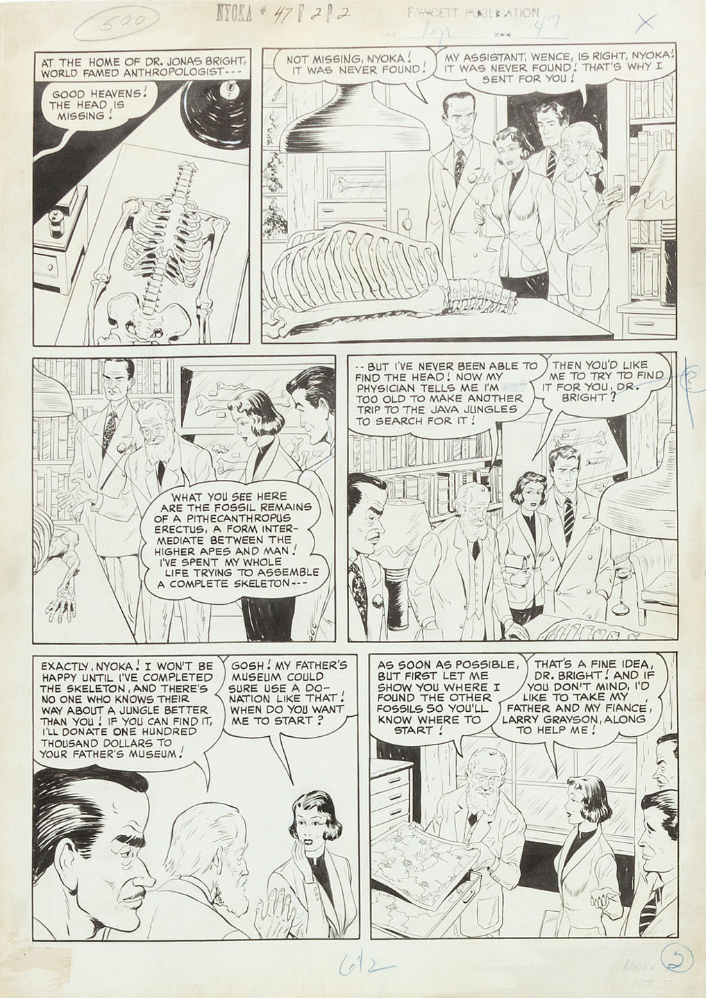 Read online Nyoka the Jungle Girl (1945) comic -  Issue #47 - 6