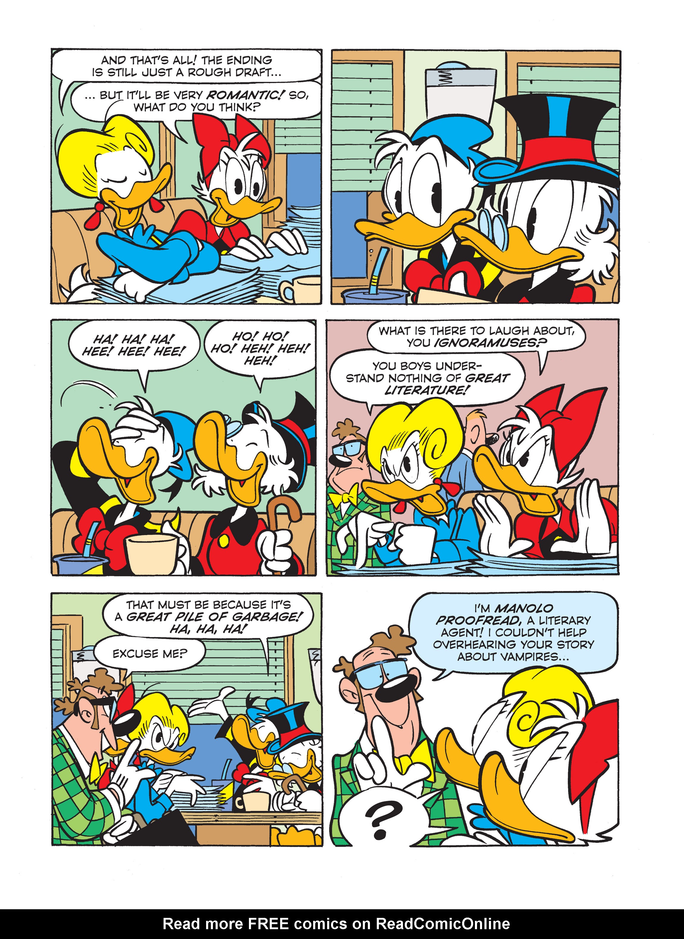Read online Quacklight: Bewitching Vampires In Duckburg comic -  Issue # Full - 29