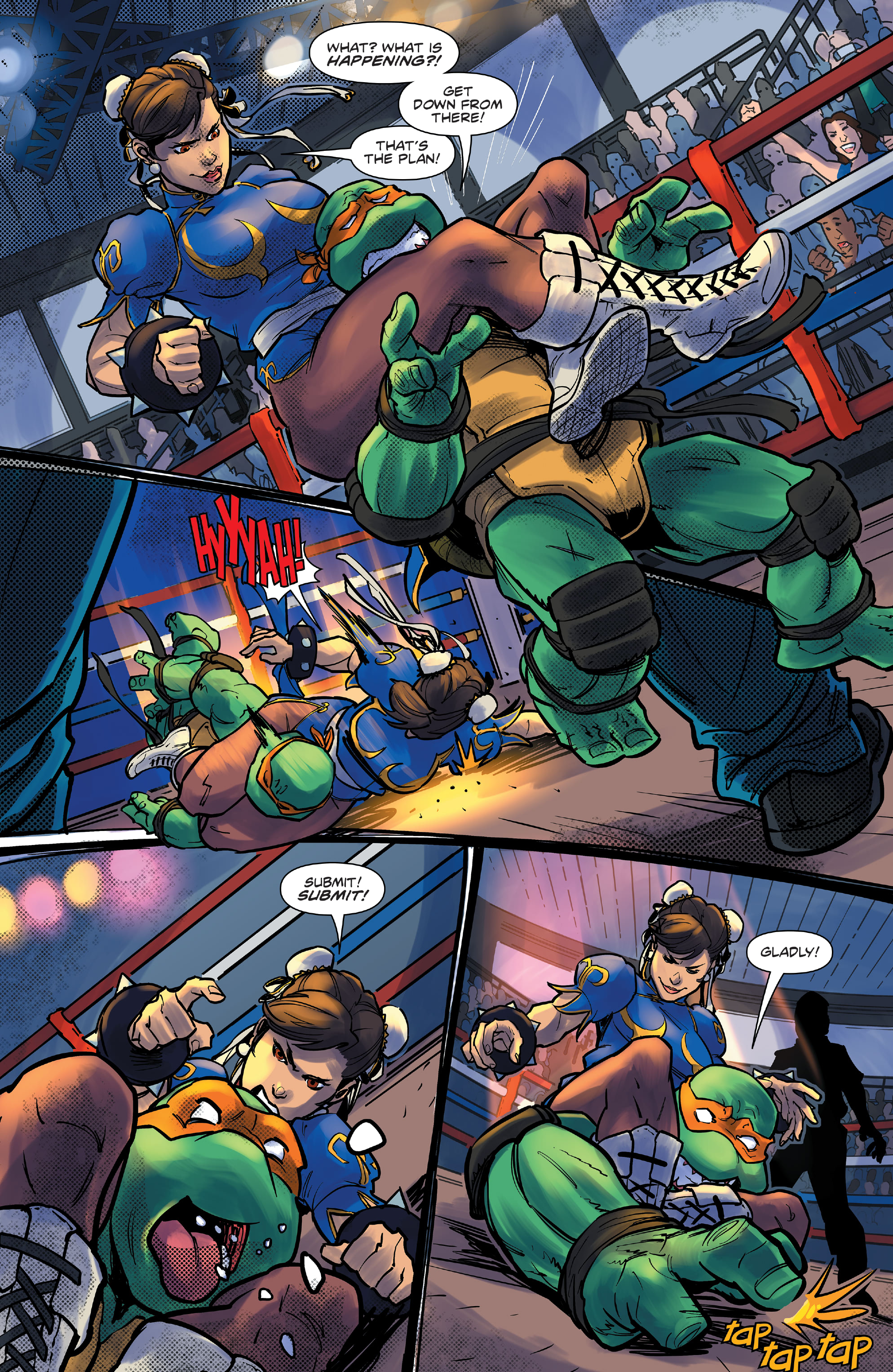 Read online Teenage Mutant Ninja Turtles vs. Street Fighter comic -  Issue #1 - 17