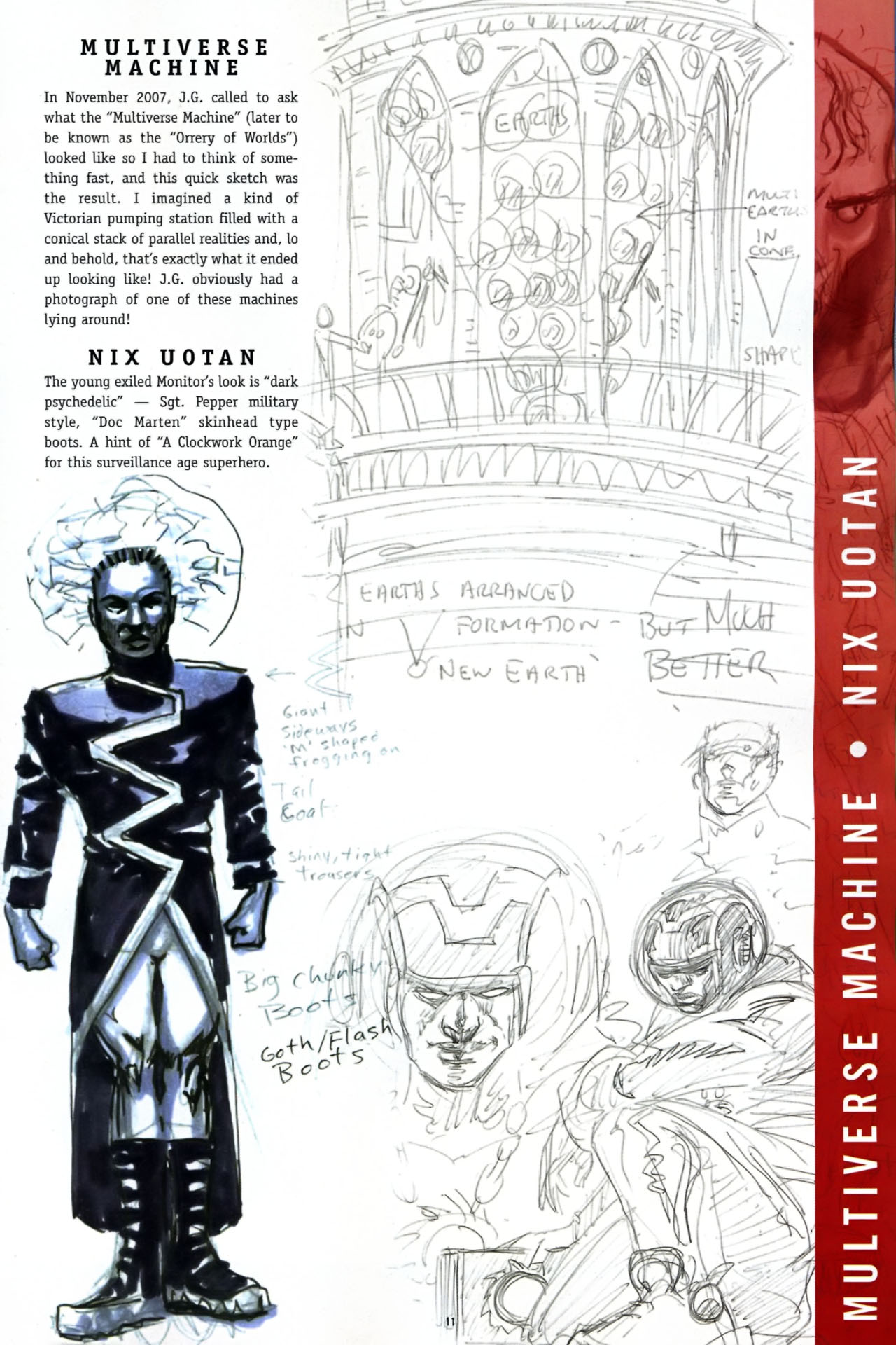 Read online Final Crisis Sketchbook comic -  Issue # Full - 11