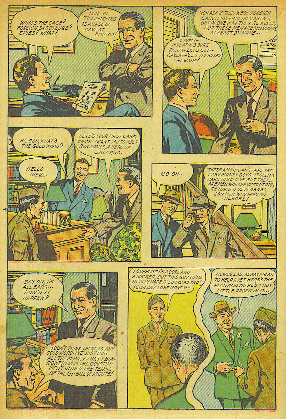 Read online Shadow Comics comic -  Issue #58 - 23