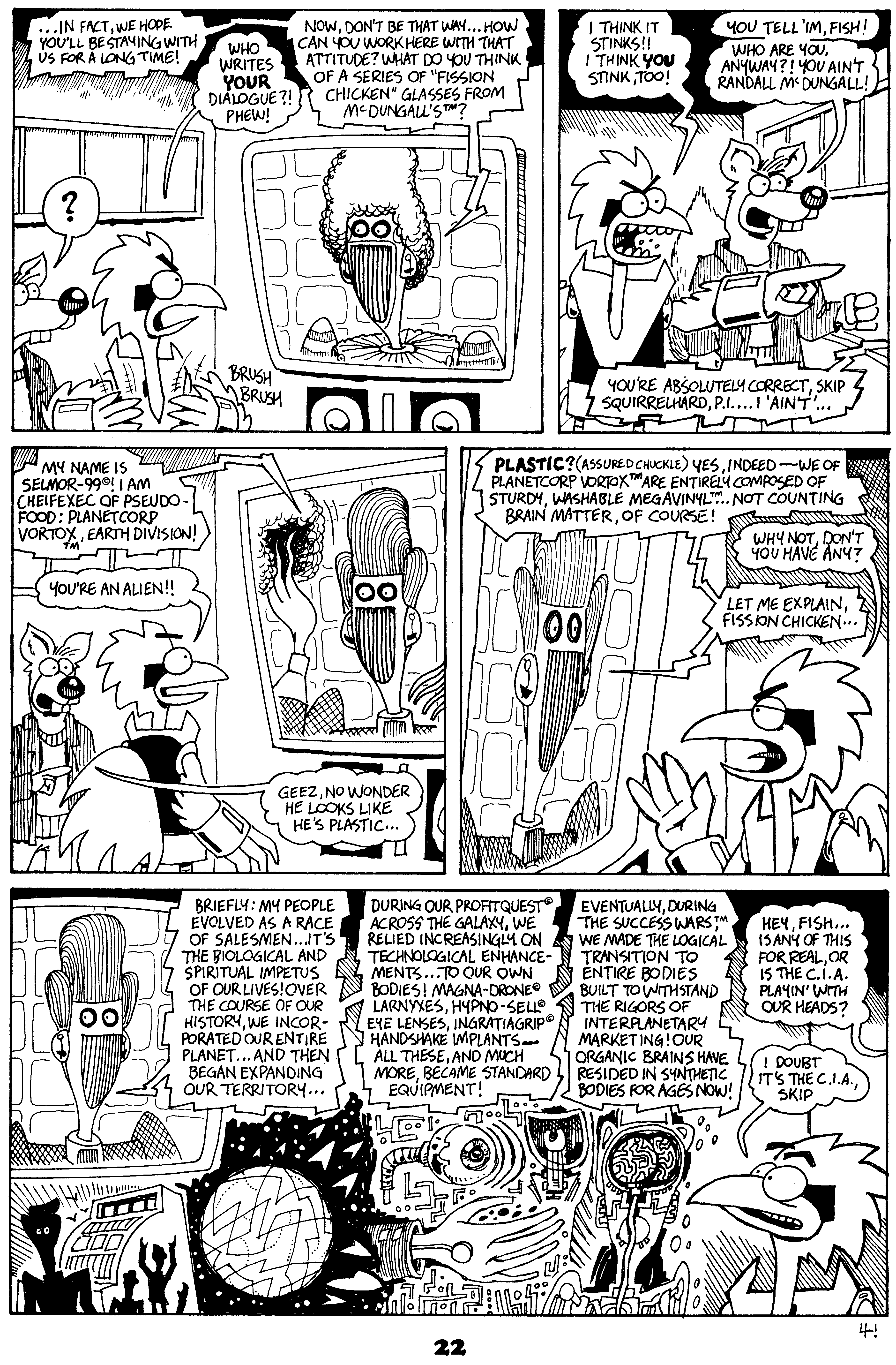 Read online Critters comic -  Issue #20 - 24