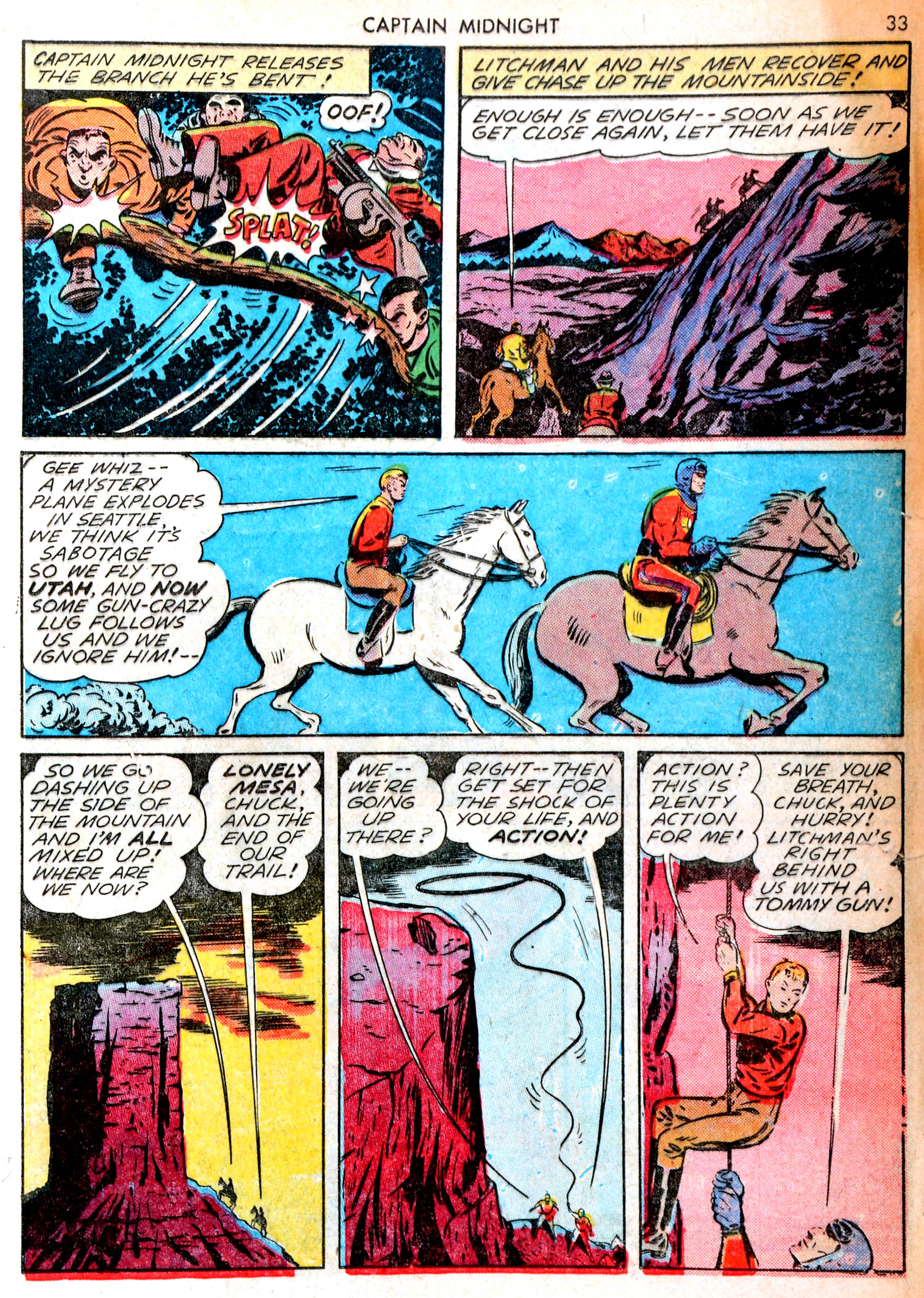 Read online Captain Midnight (1942) comic -  Issue #13 - 32