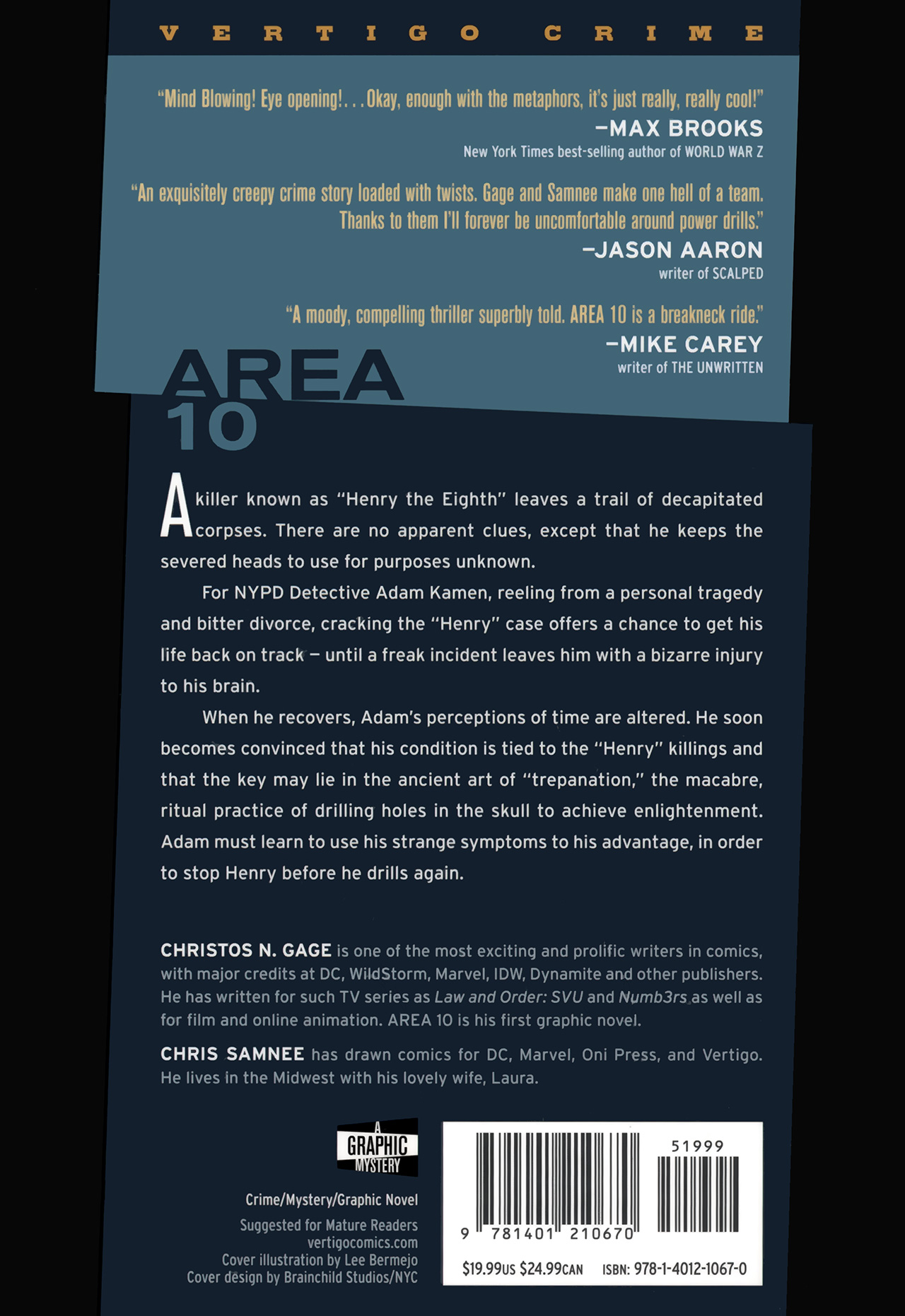 Read online Area 10 comic -  Issue # TPB - 187