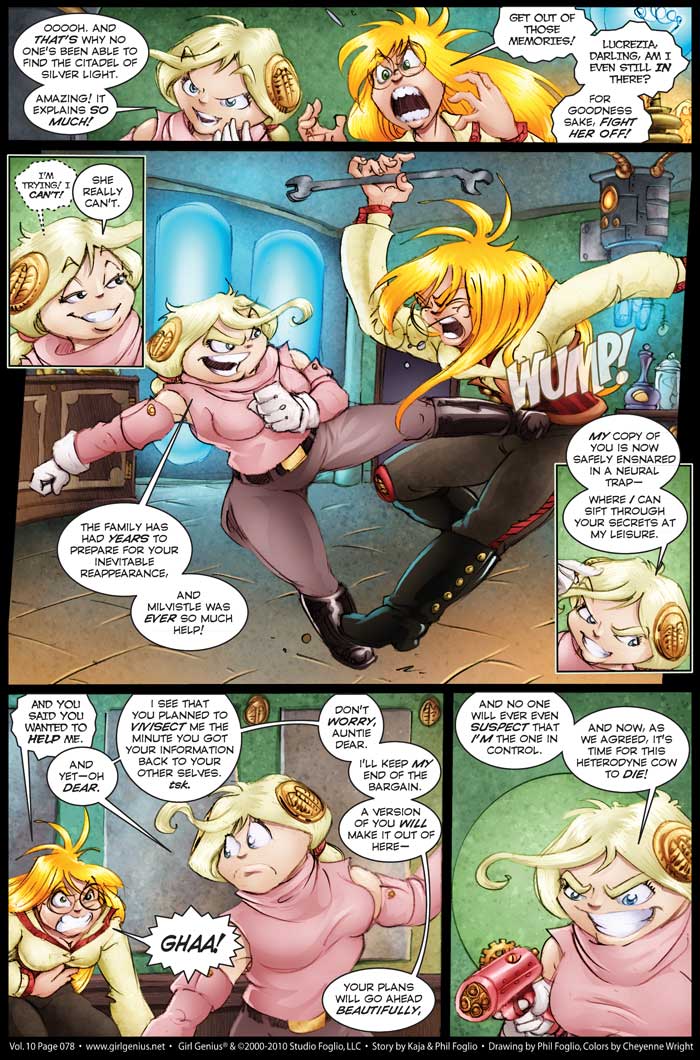 Read online Girl Genius (2002) comic -  Issue #10 - 79