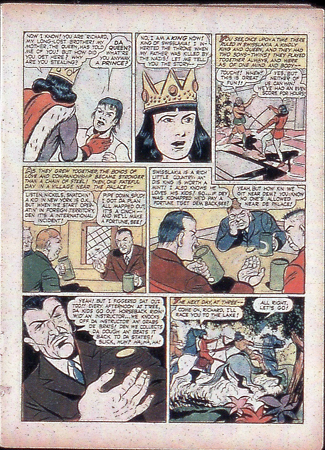 Read online Clue Comics comic -  Issue #6 - 7