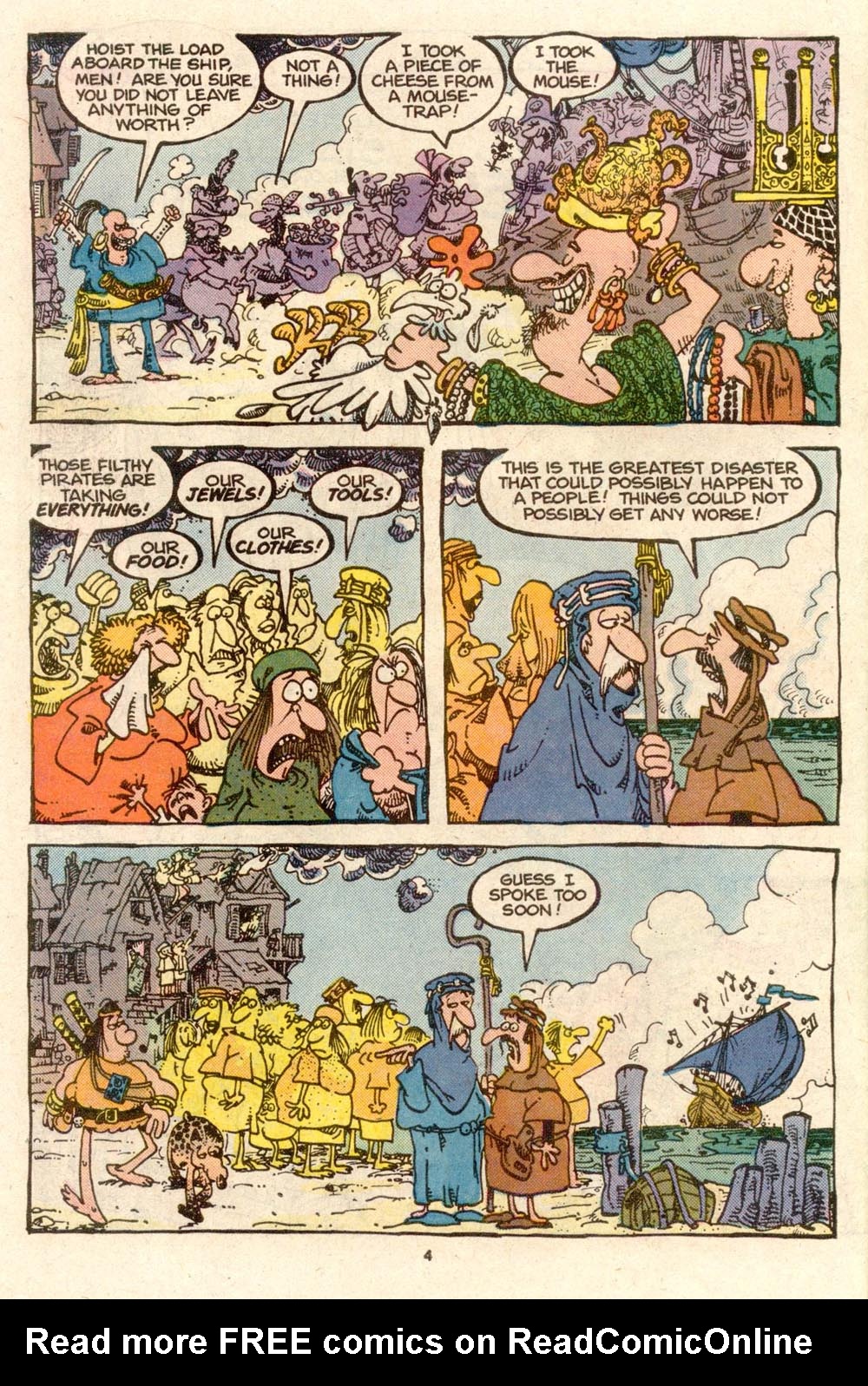 Read online Sergio Aragonés Groo the Wanderer comic -  Issue #33 - 4