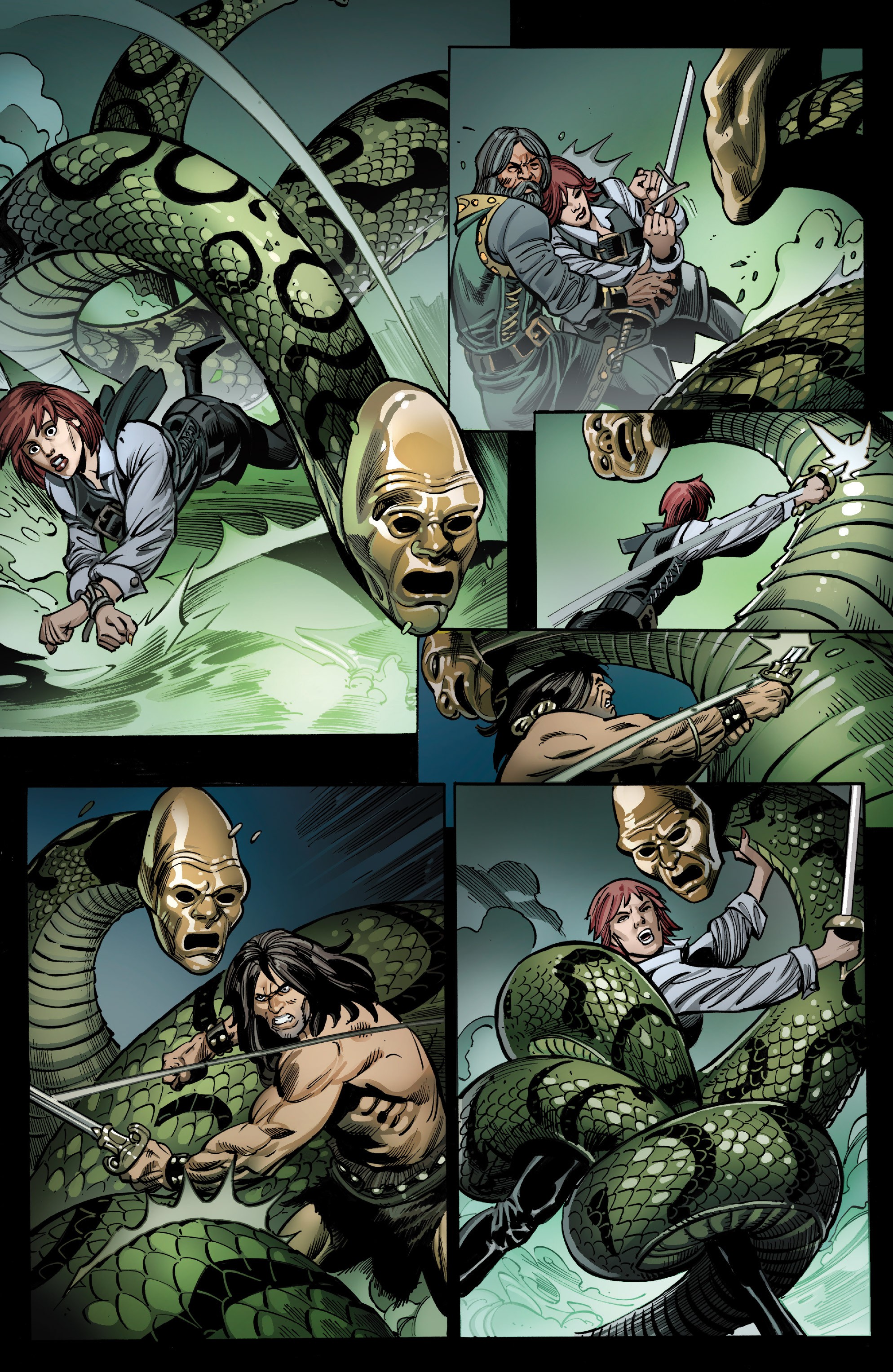 Read online Conan: Serpent War comic -  Issue #1 - 130
