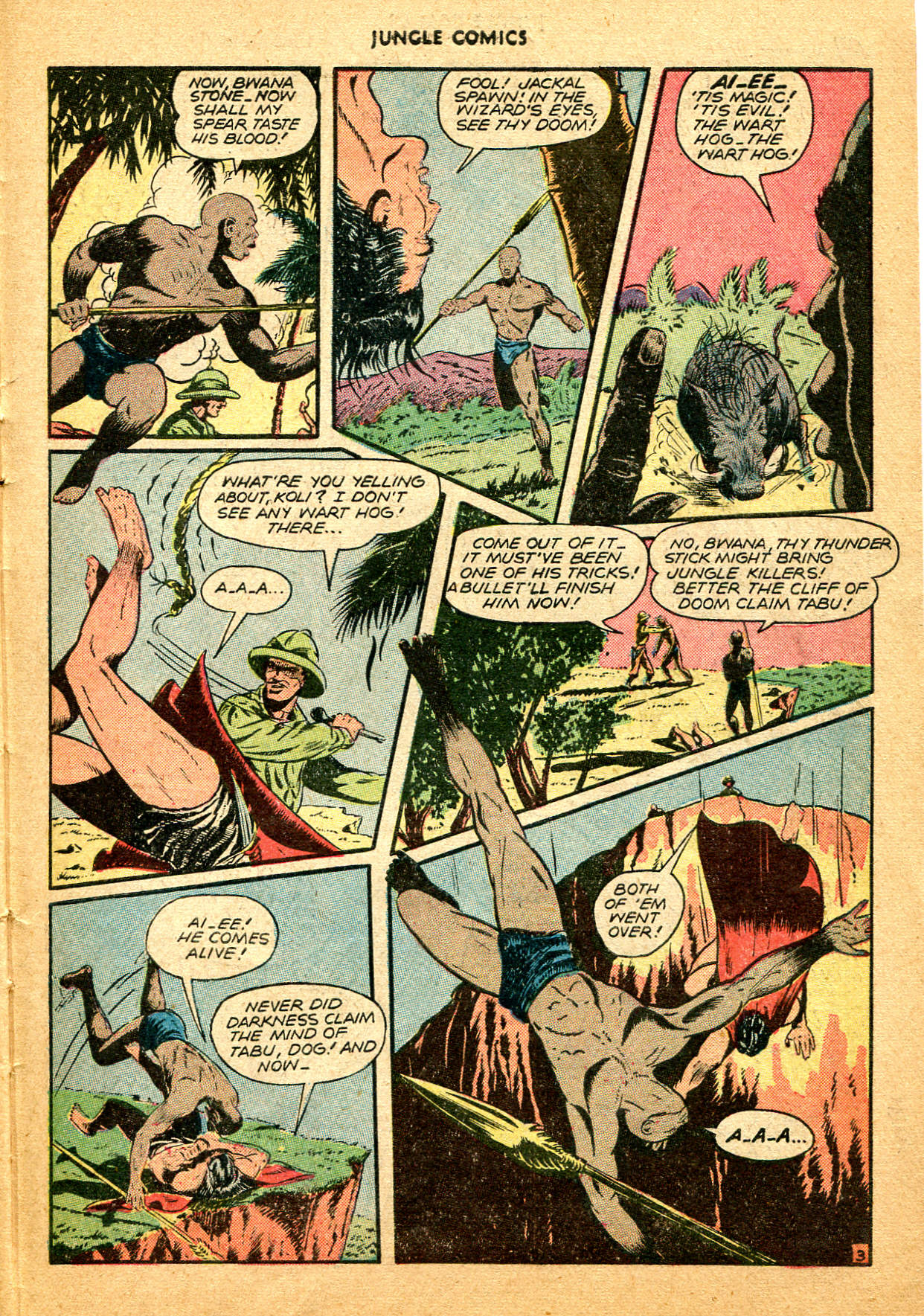 Read online Jungle Comics comic -  Issue #89 - 39